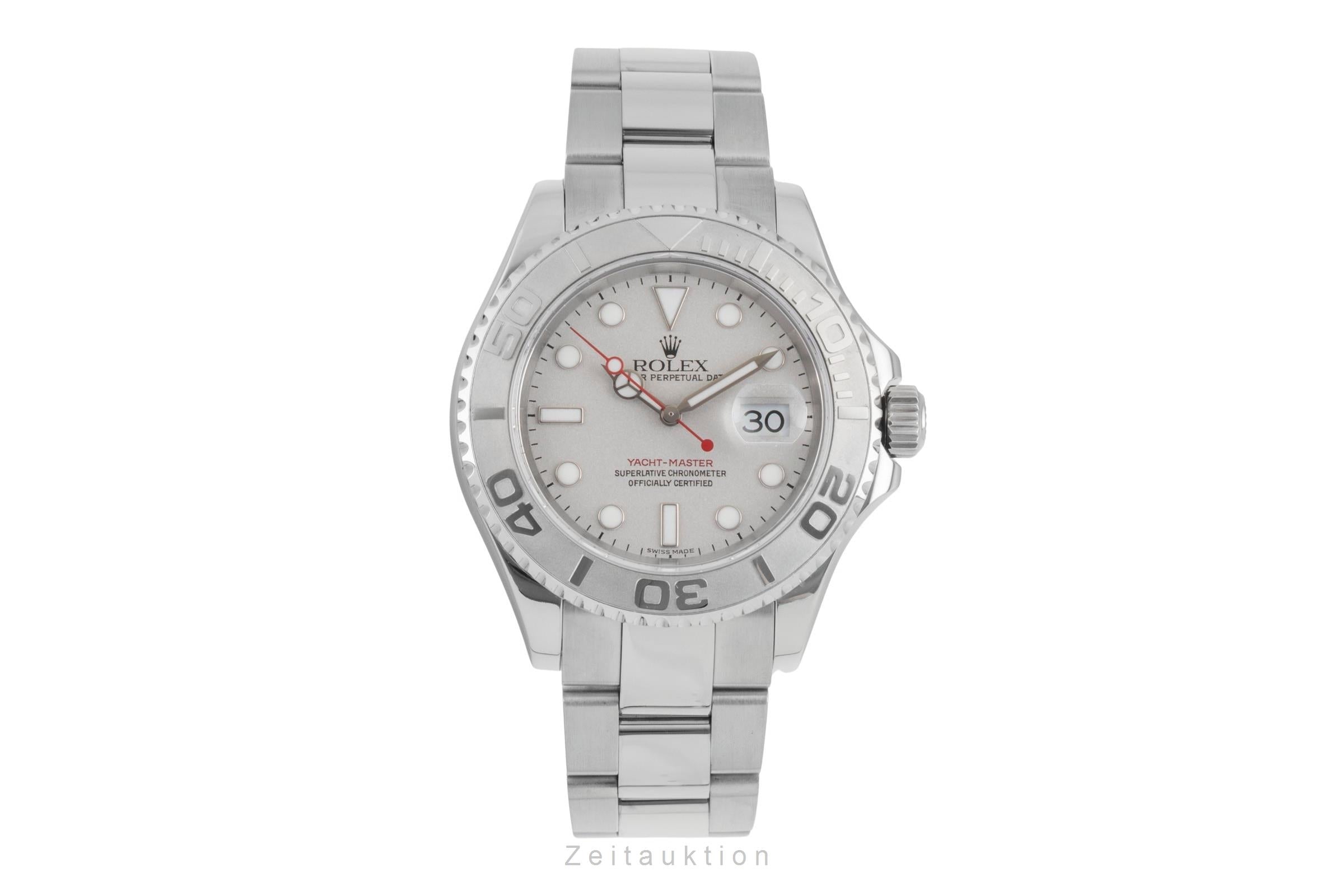 Rolex Yacht-Master 40 Stahl / Platin Automatik Herrenuhr Ref. 16622 D-Serie [2604271]