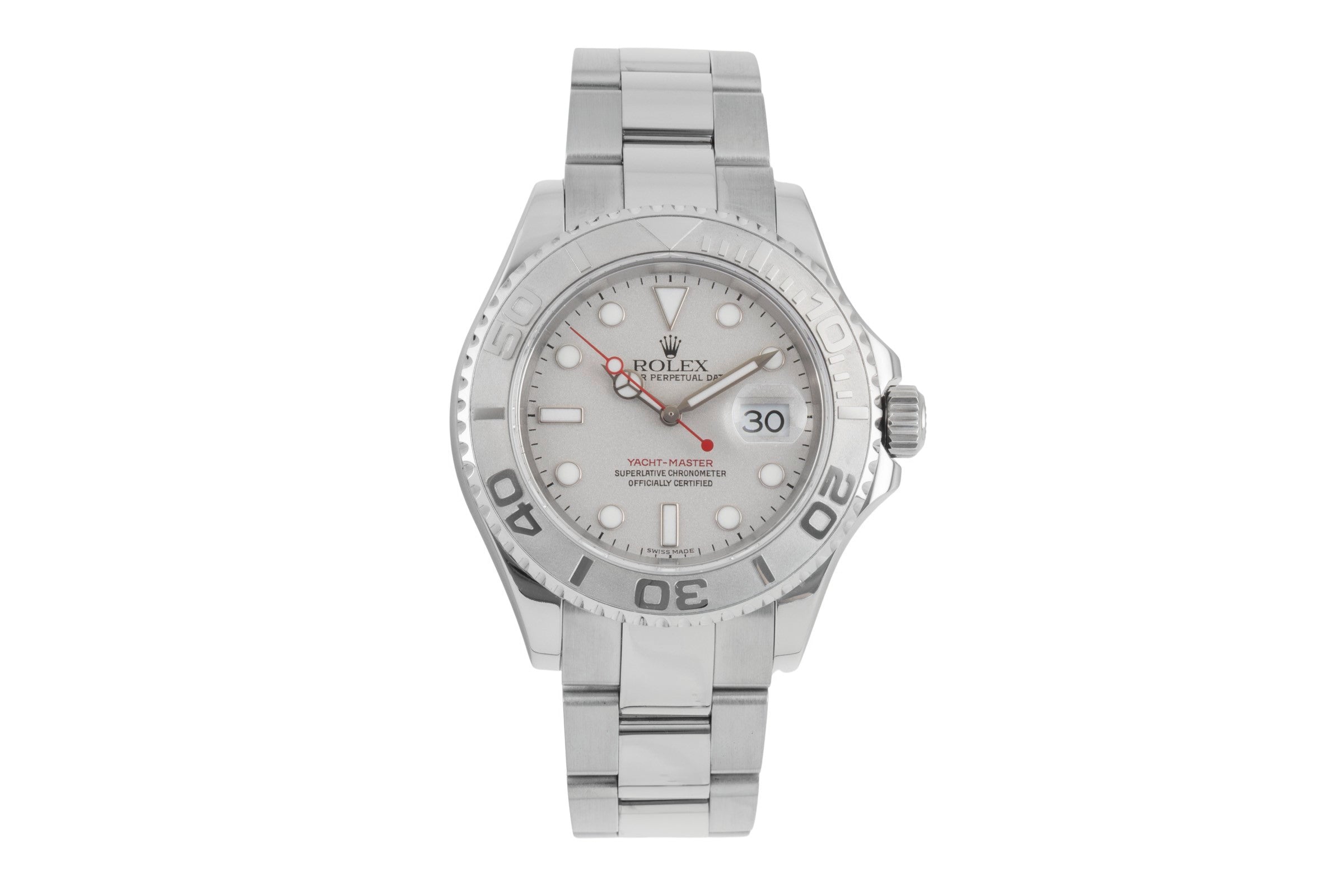 Rolex Yacht-Master 40 Stahl / Platin Automatik Herrenuhr Ref. 16622 D-Serie [2604271]
