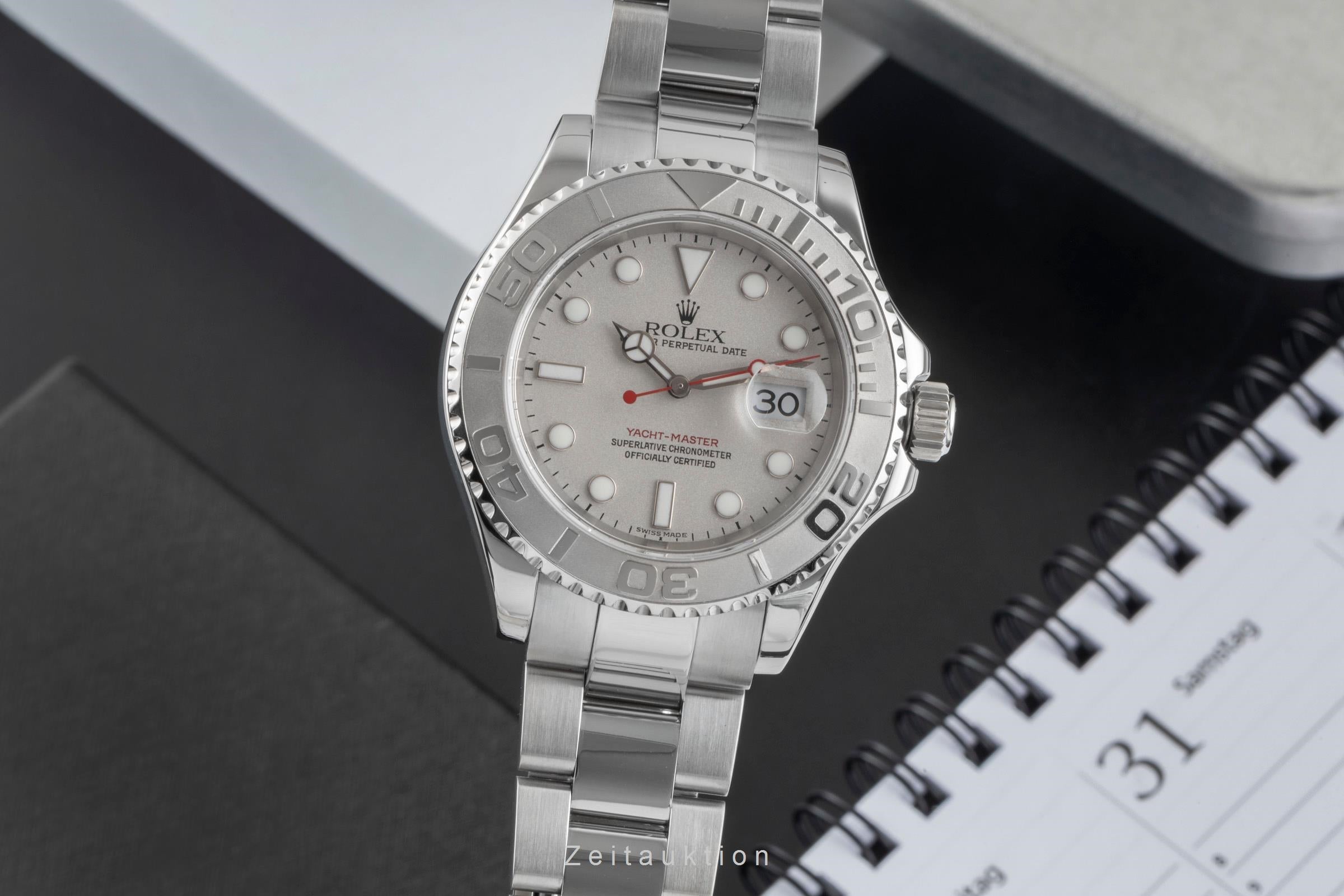Rolex Yacht-Master 40 Stahl / Platin Automatik Herrenuhr Ref. 16622 D-Serie [2604271]