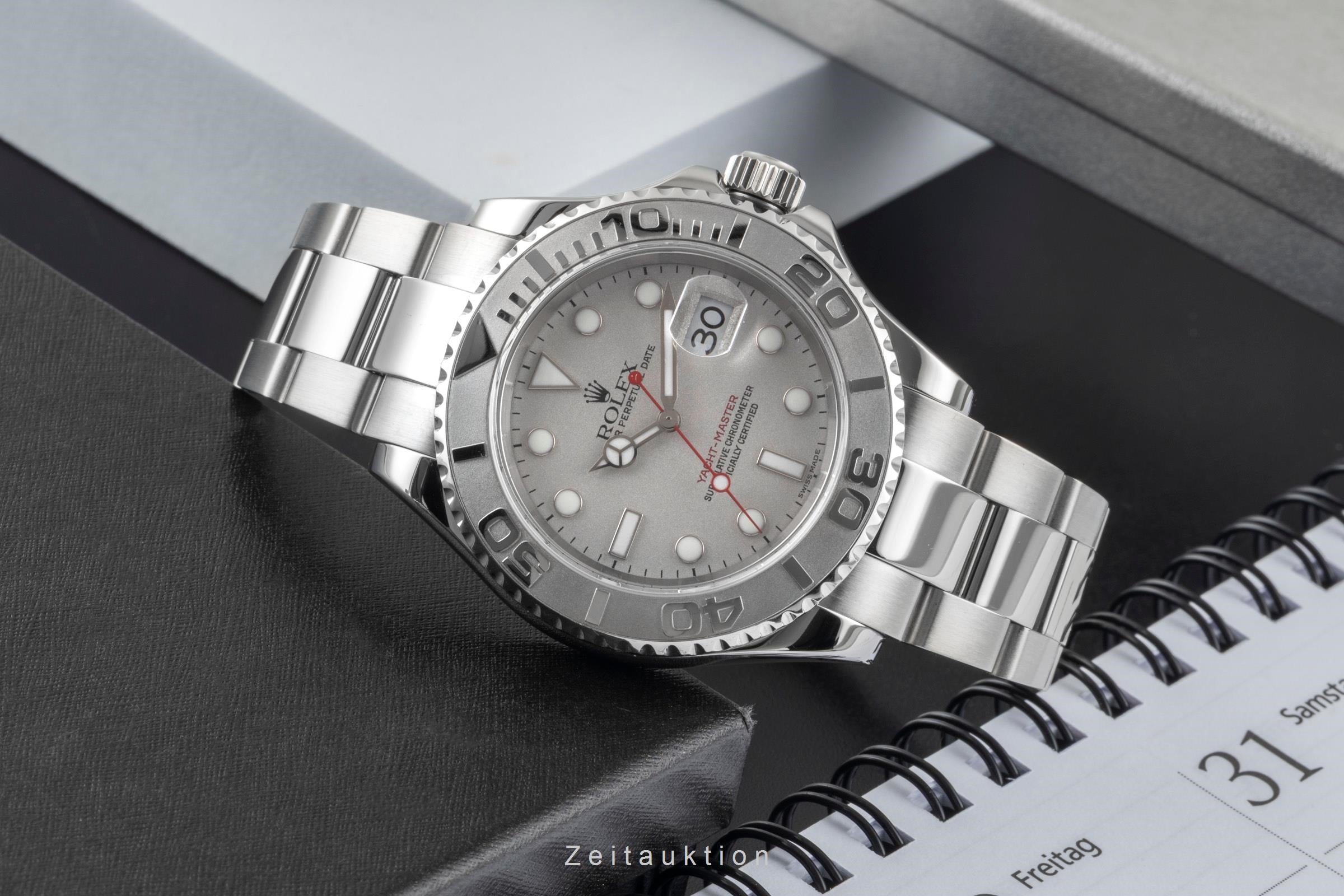 Rolex Yacht-Master 40 Stahl / Platin Automatik Herrenuhr Ref. 16622 D-Serie [2604271]