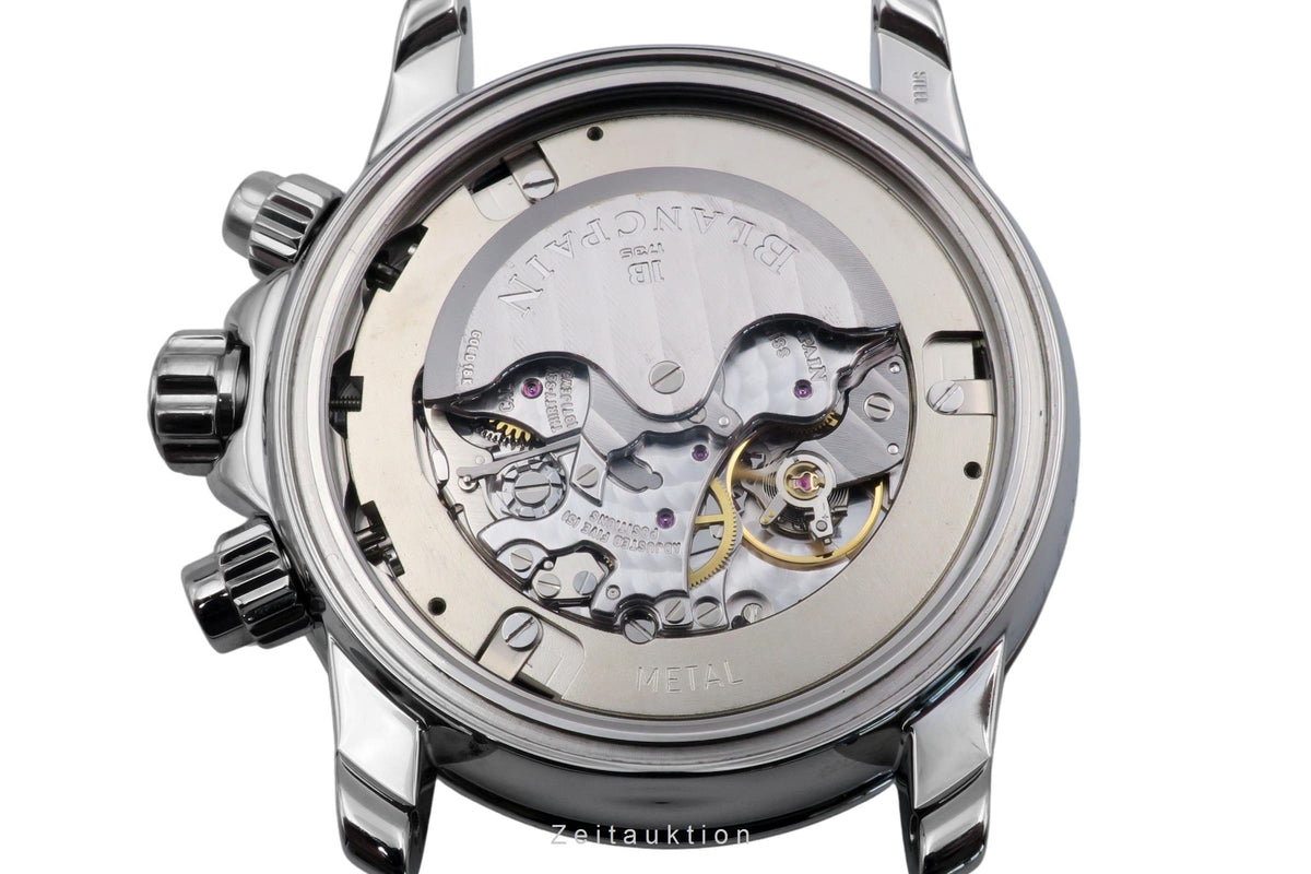 Blancpain Fifty Fathoms Chronograph Stahl Automatik Ref. 5085F-1130 B&P 2009 [2604272]