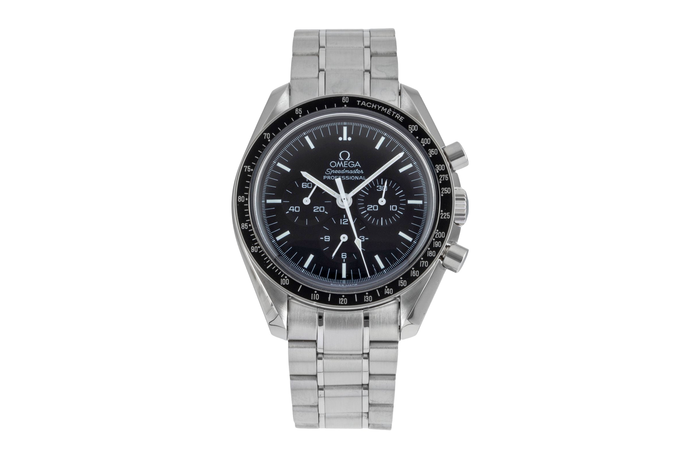 Omega Speedmaster Moonwatch chronograph steel manual winding men's watch 3570.50.00  [2604273]