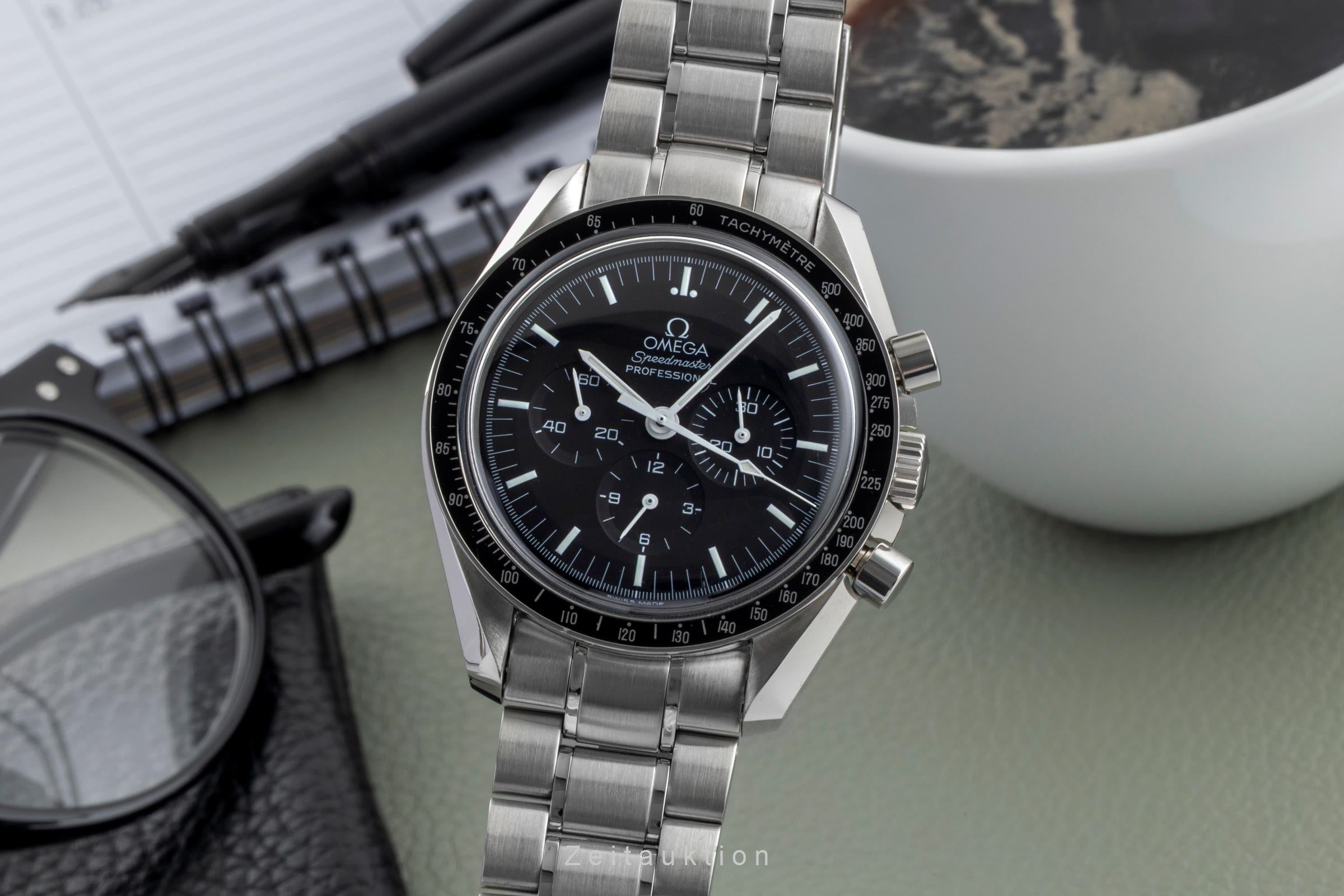 Omega Speedmaster Moonwatch Handaufzug Stahl Herren Ref. 3570.50.00 B&P 1996 [2604273]