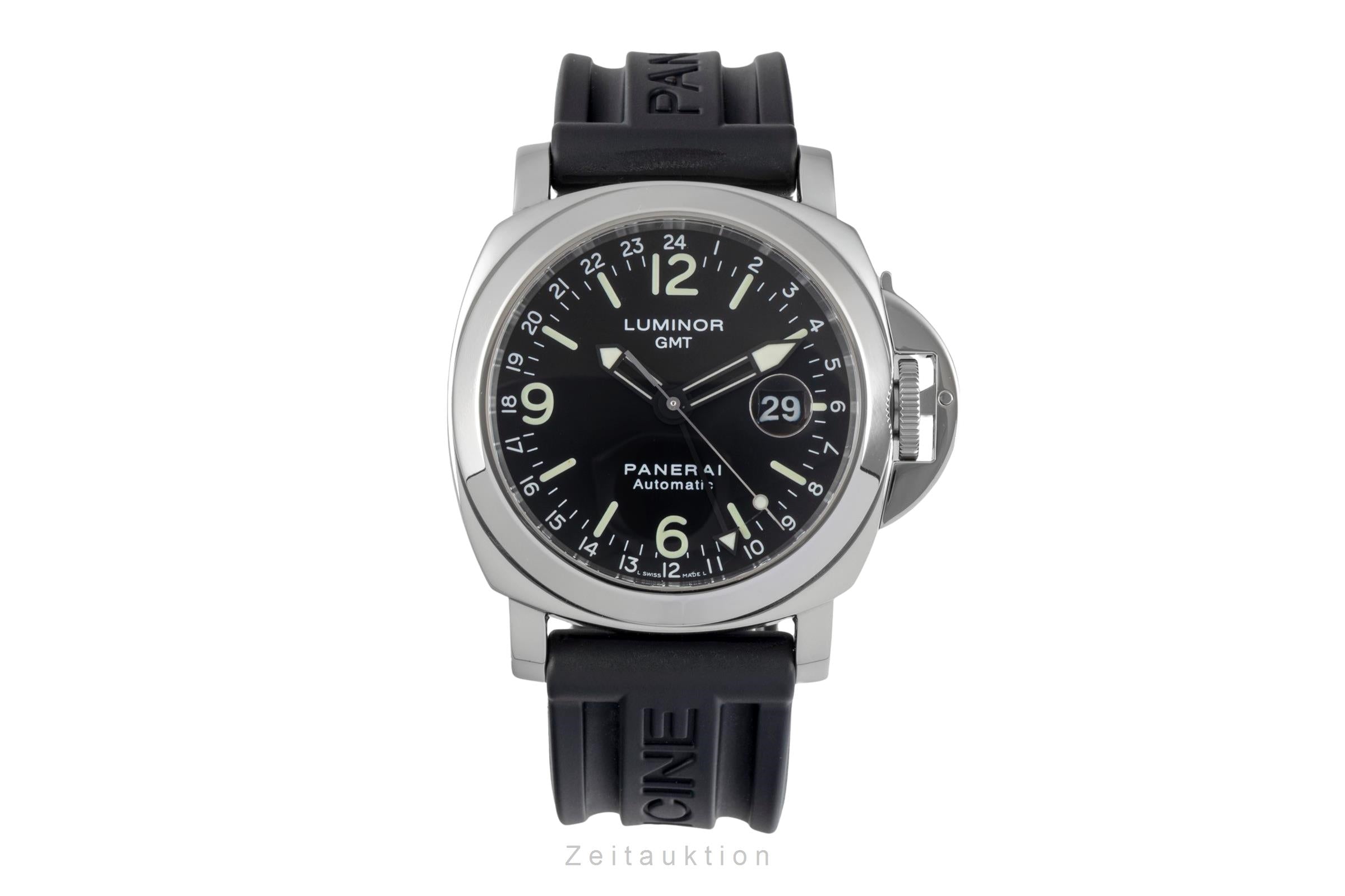 Panerai Luminor GMT acero automático reloj para caballeros PAM00063  [2604275]