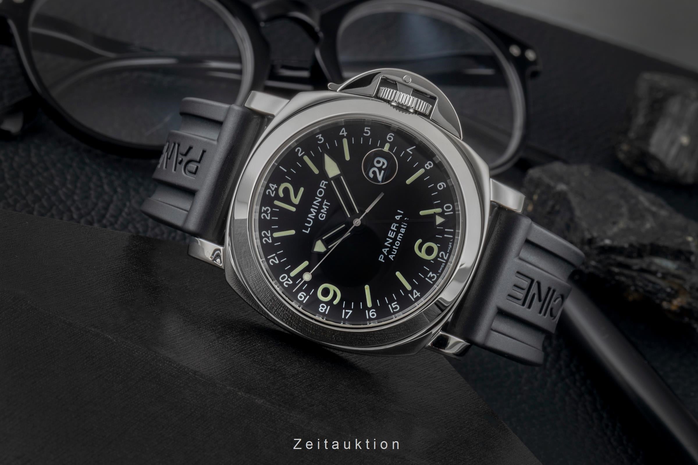 Panerai Luminor GMT acero automático reloj para caballeros PAM00063  [2604275]