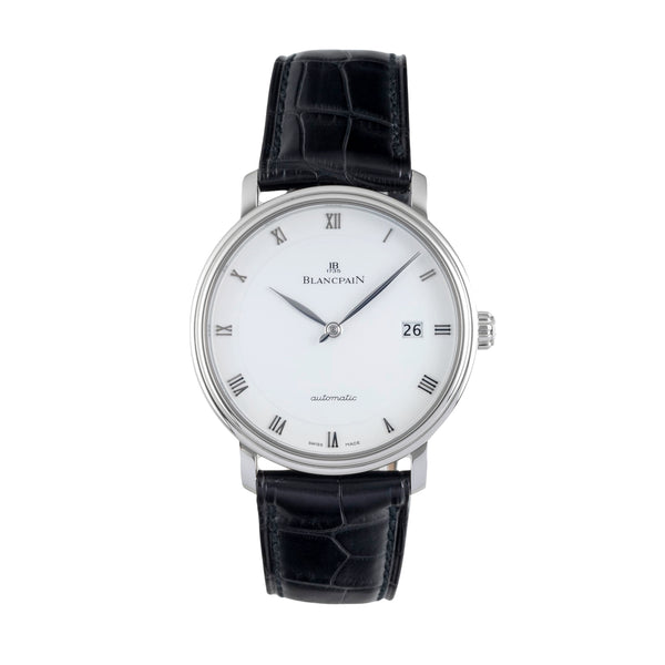 Blancpain Villeret acier automatique montre pour hommes 6223-1127  [2604279]