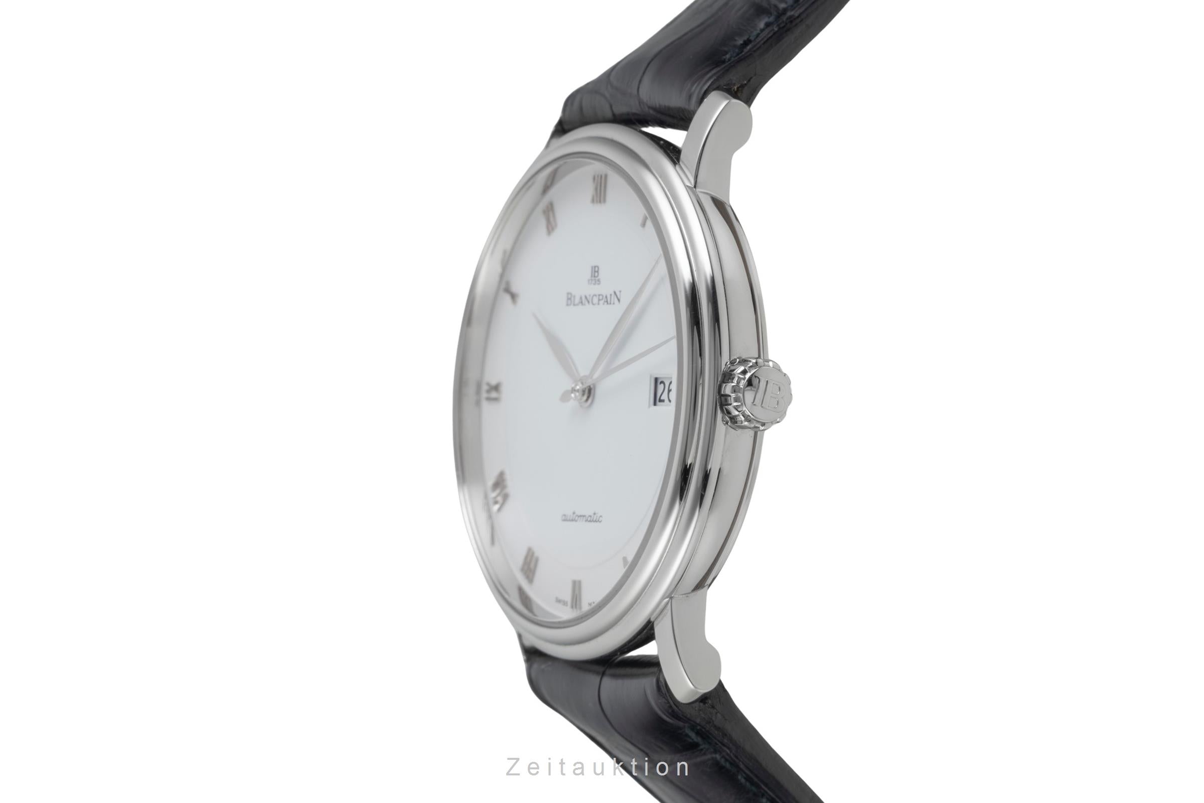 Blancpain Villeret acier automatique montre pour hommes 6223-1127  [2604279]
