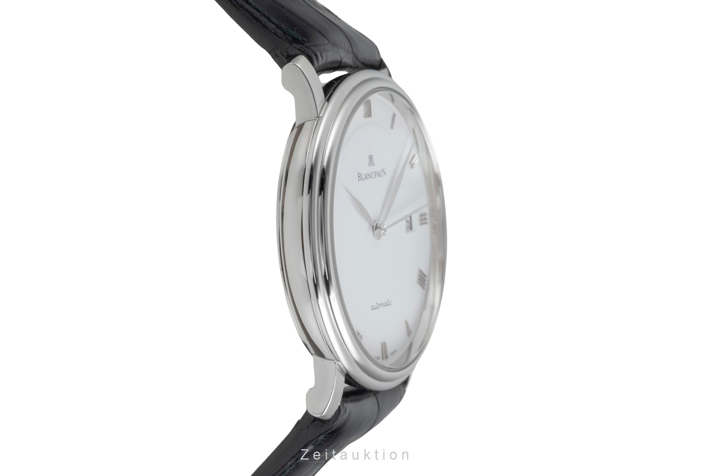 Blancpain Villeret acier automatique montre pour hommes 6223-1127  [2604279]