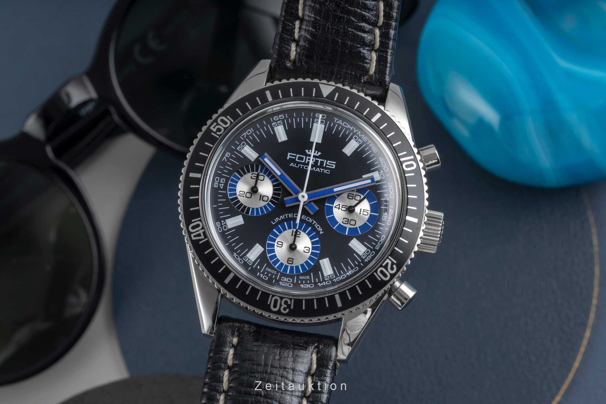 Fortis Marinemaster cronógrafo acero automático reloj para caballeros 800.20.85L.01 Limited  [2604280]