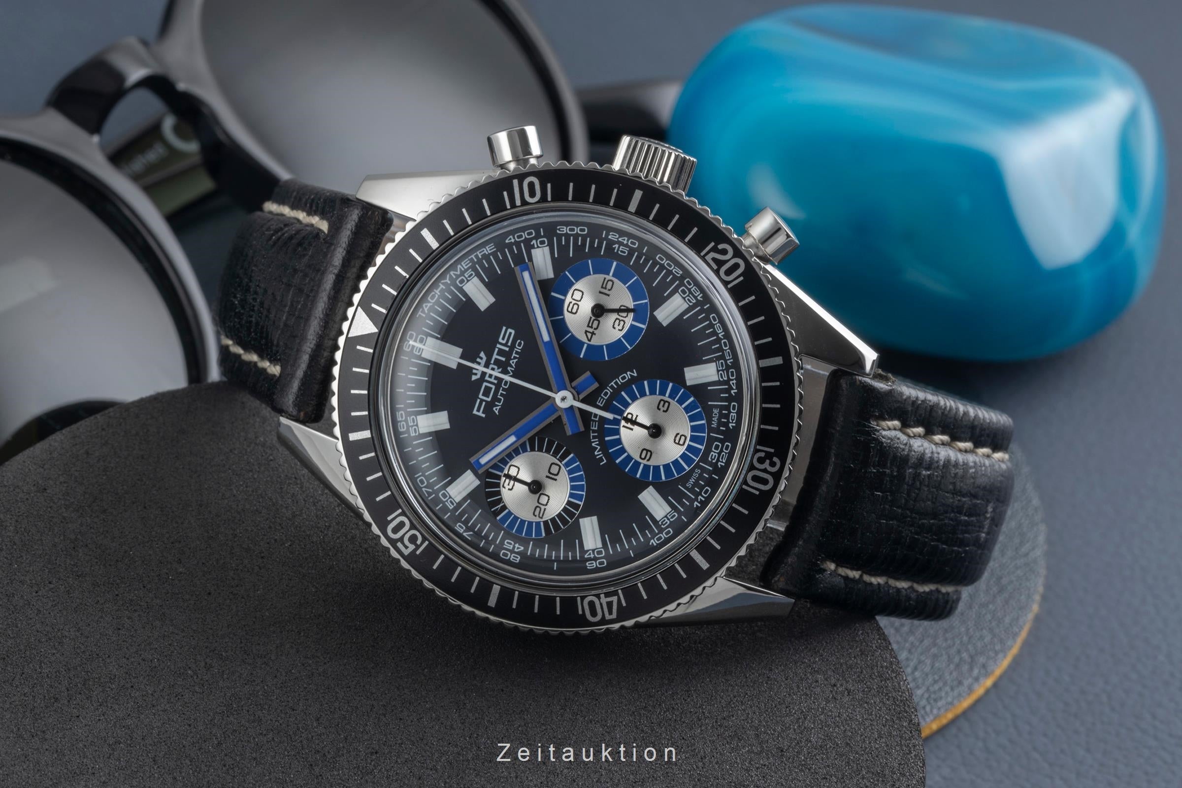 Fortis Marinemaster cronógrafo acero automático reloj para caballeros 800.20.85L.01 Limited  [2604280]