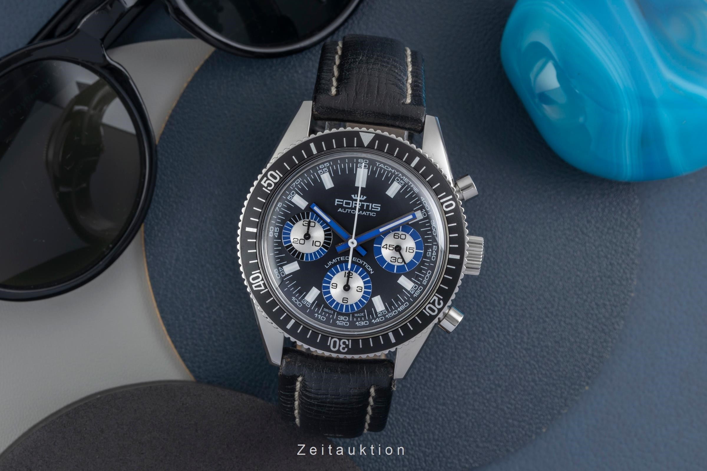 Fortis Marinemaster cronógrafo acero automático reloj para caballeros 800.20.85L.01 Limited  [2604280]