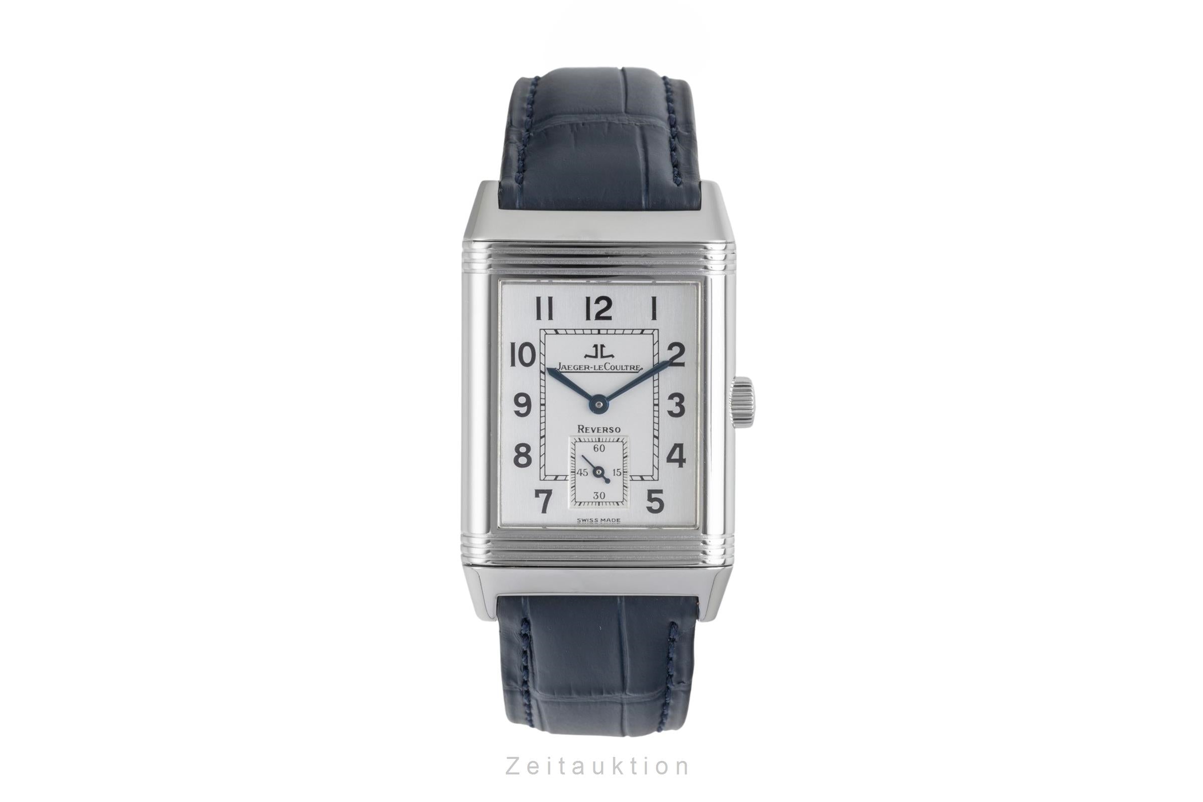 Jaeger LeCoultre Reverso acier à remontage manuel montre pour hommes 270.8.62  [2604281]