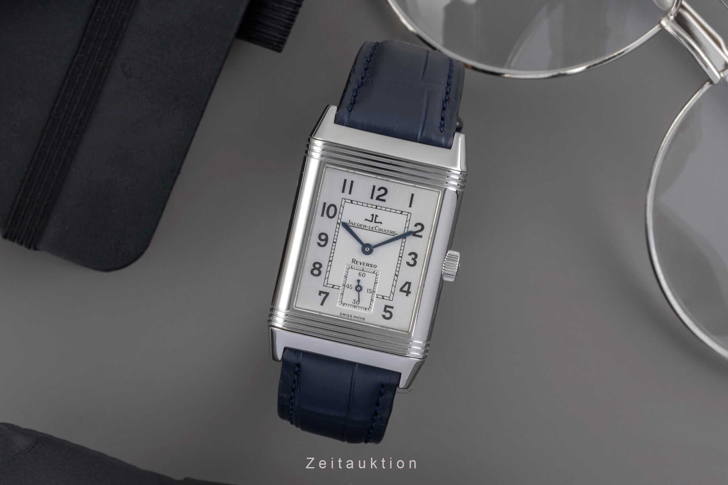 Jaeger LeCoultre Reverso acier à remontage manuel montre pour hommes 270.8.62  [2604281]