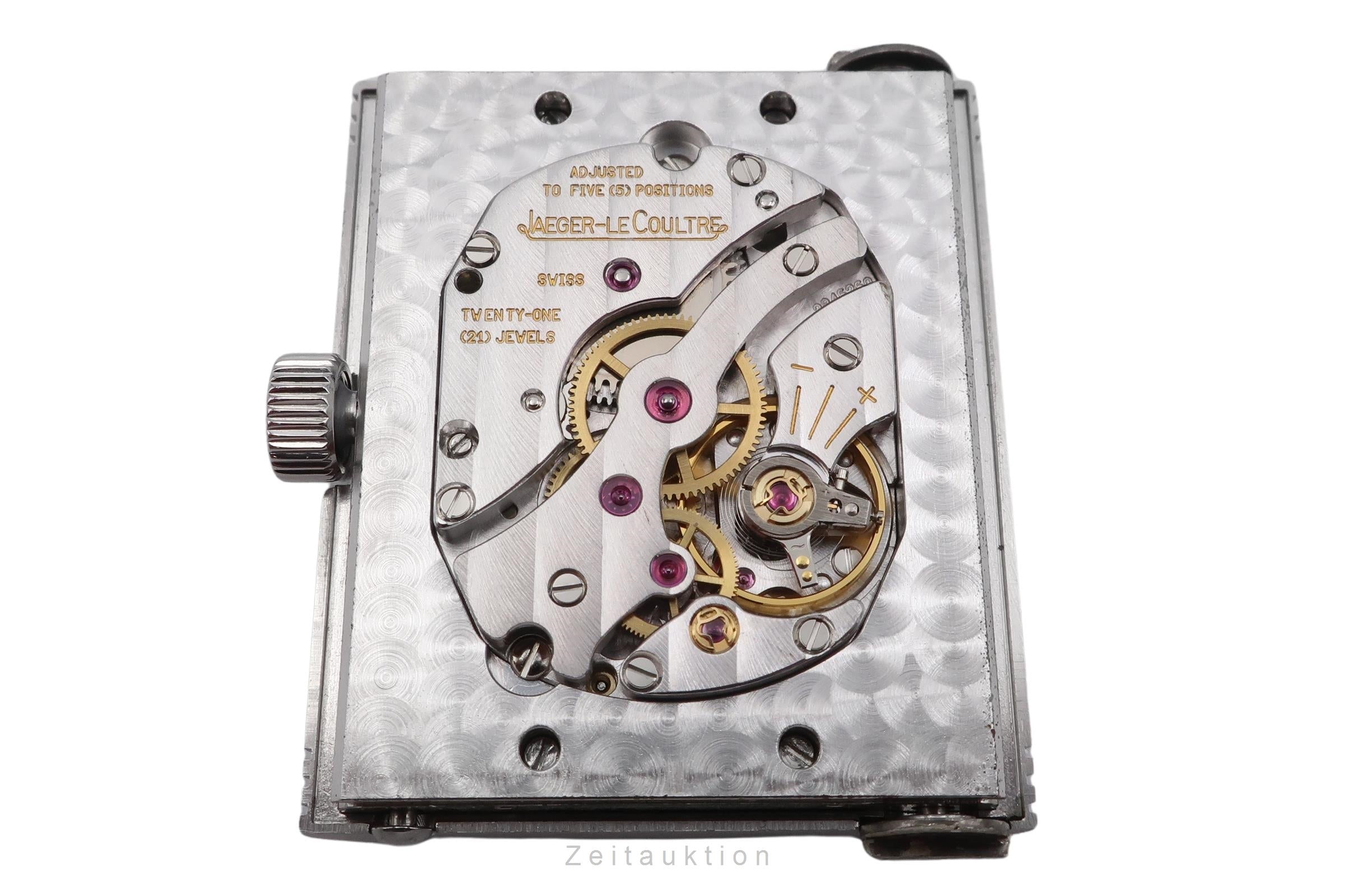 Jaeger LeCoultre Reverso acier à remontage manuel montre pour hommes 270.8.62  [2604281]