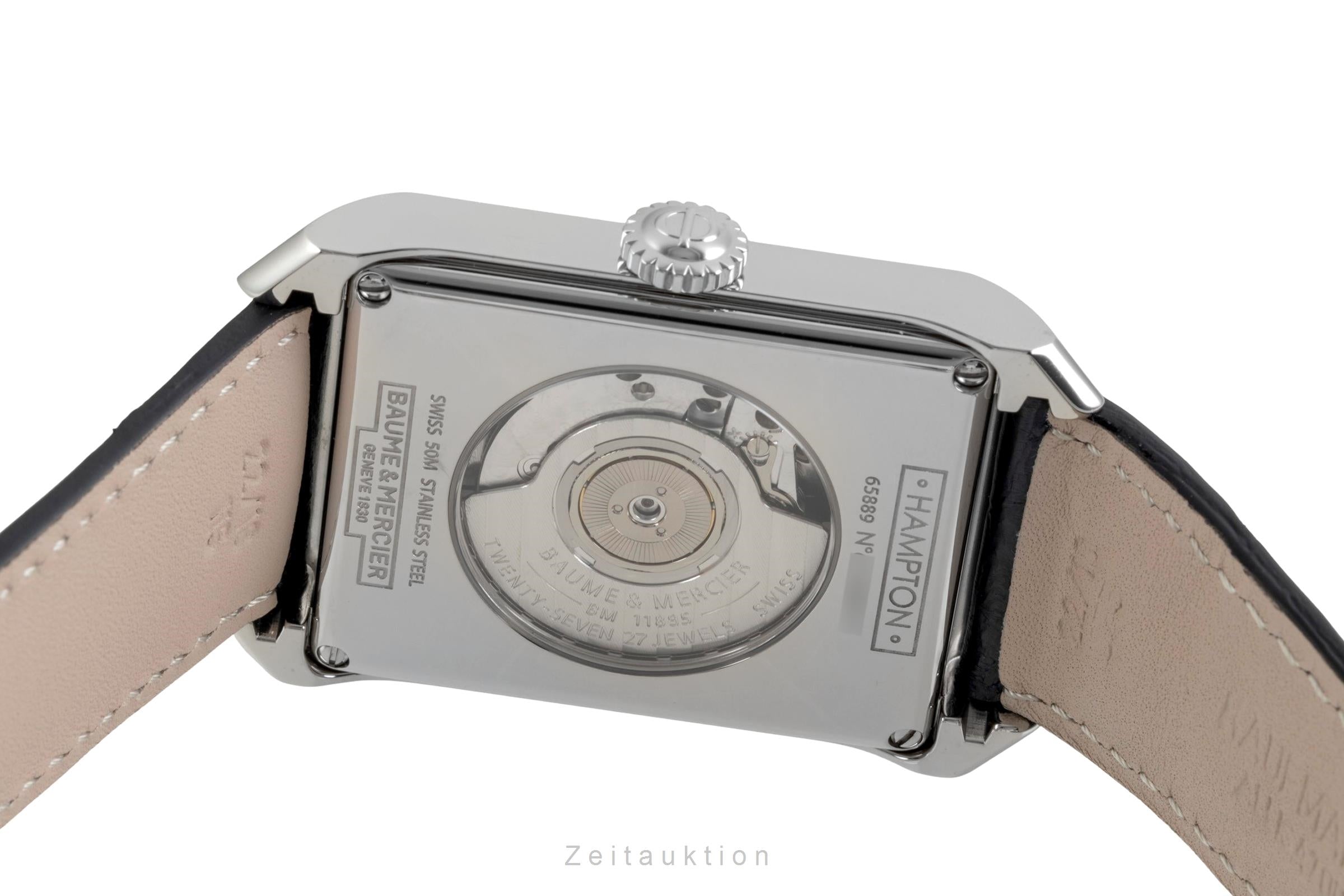 Baume & Mercier Hampton steel automatic men's watch M0A10528  65889 LP: 3150EUR  [2604284]