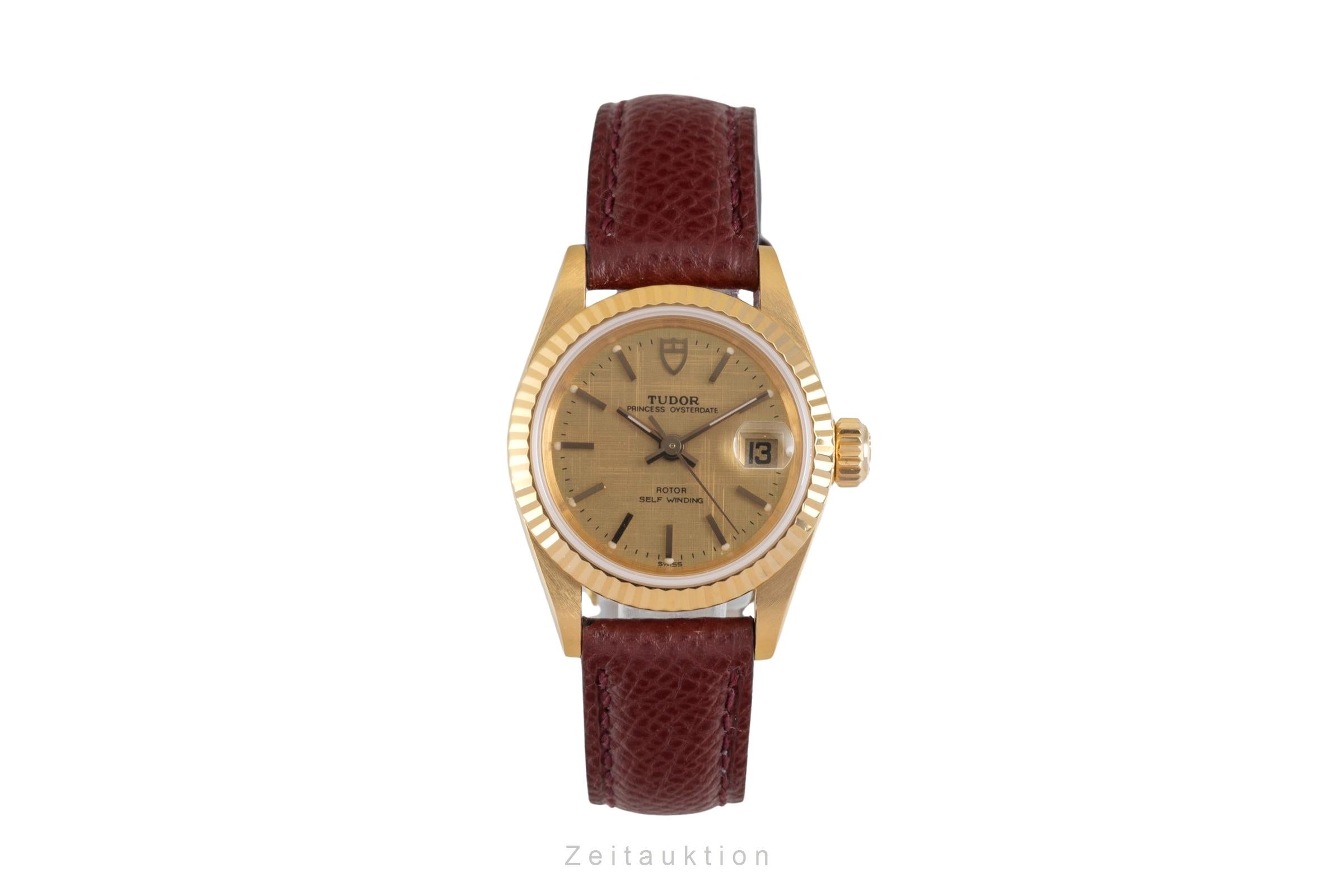 Tudor Princess Oysterdate vergoldet Automatik Ref. 92411N Rolex Case Klassiker [2604286]