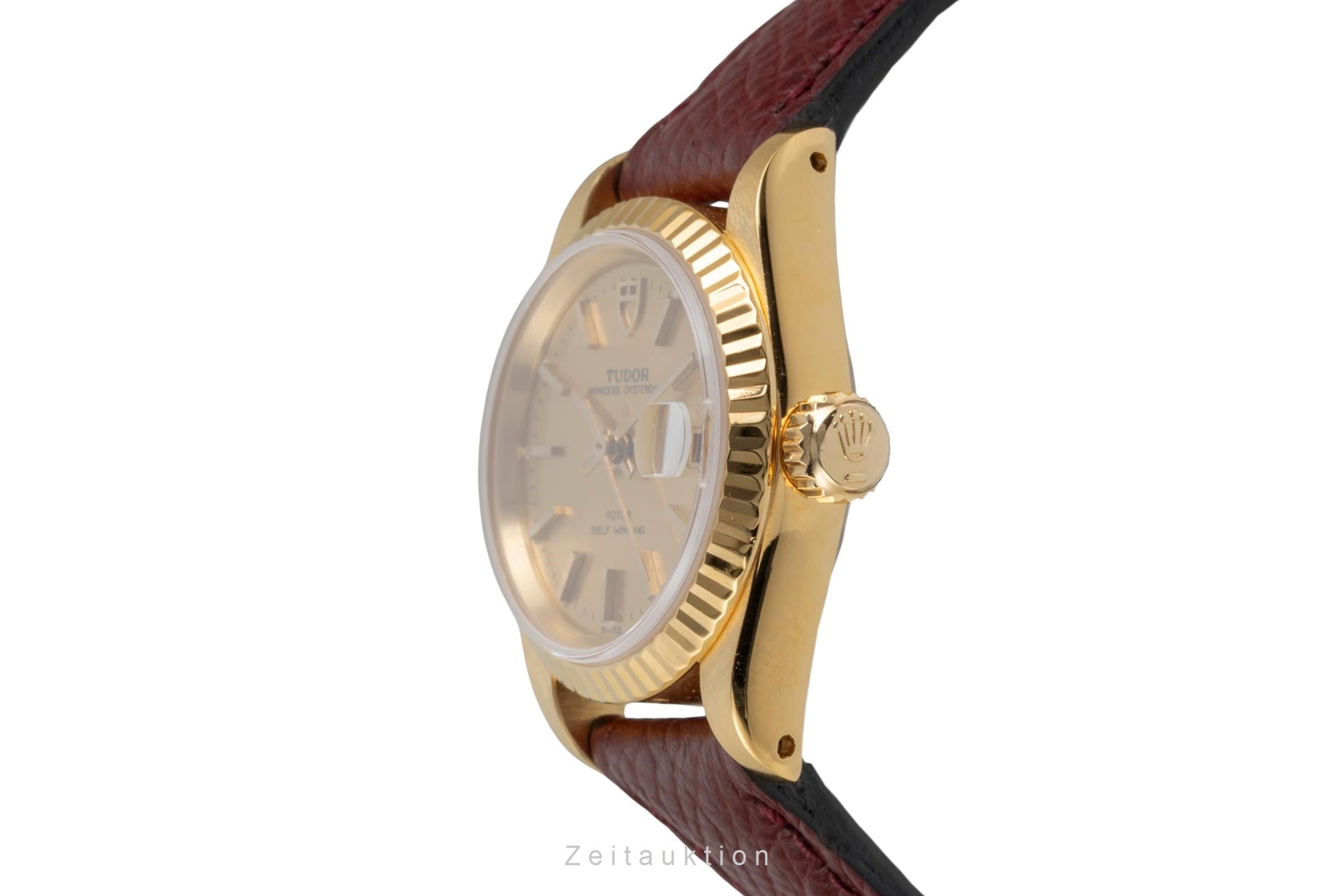 Tudor Princess Oysterdate vergoldet Automatik Ref. 92411N Rolex Case Klassiker [2604286]