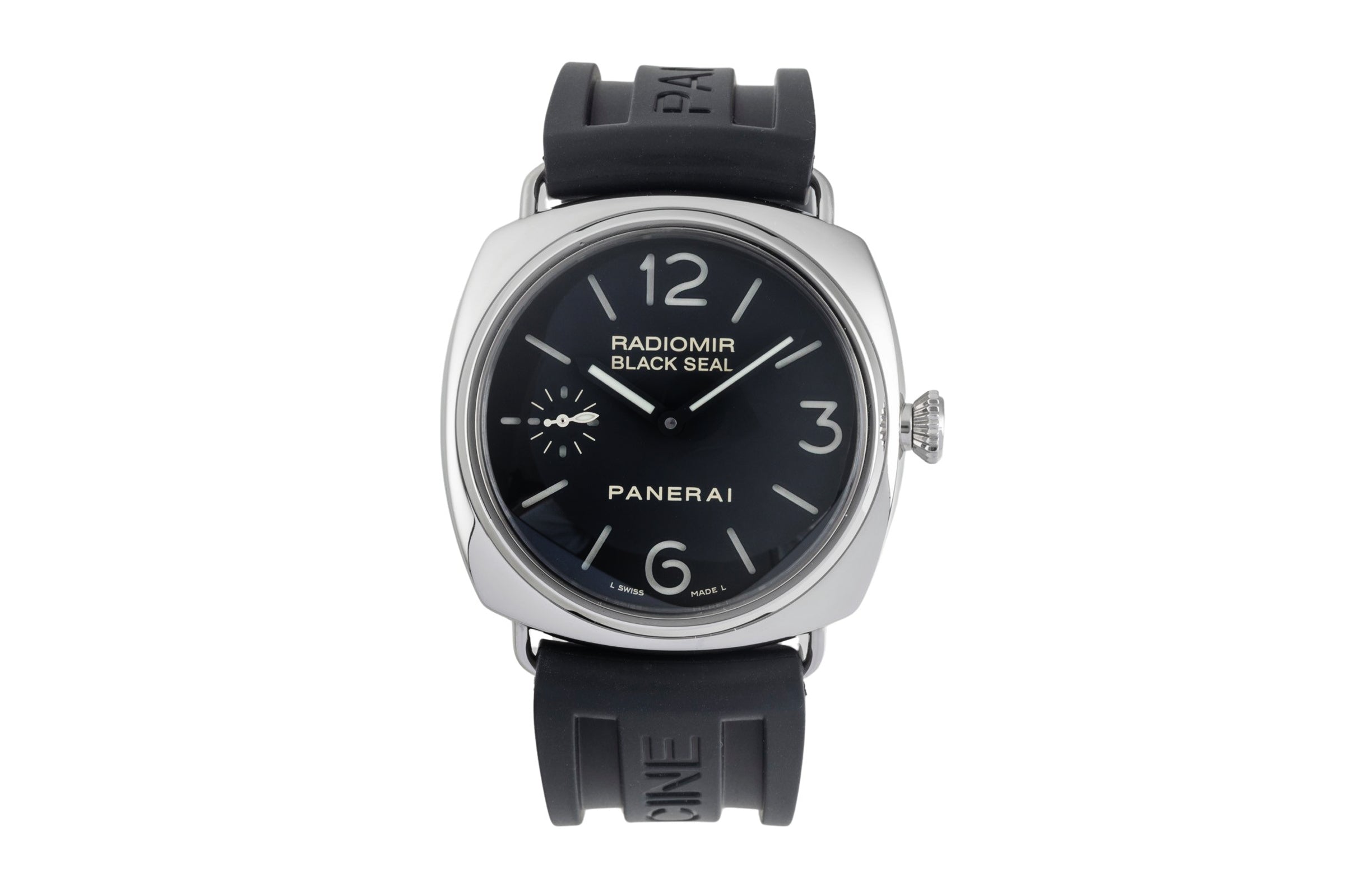 Panerai Black Seal acier à remontage manuel montre pour hommes PAM00183  [2604291]