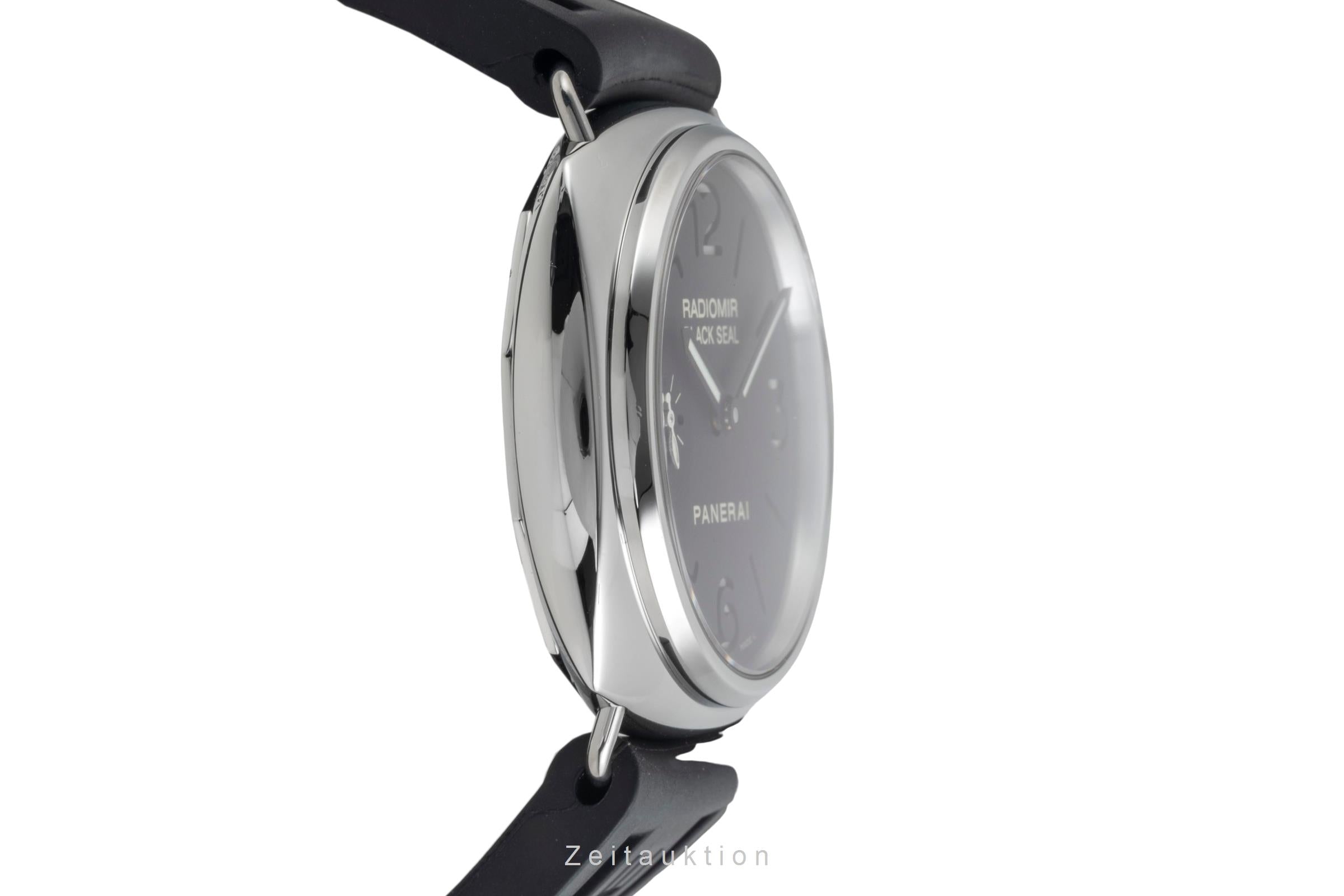 Panerai Radiomir Black Seal Handaufzug Edelstahl Ref. PAM00183 B&P 2006 [2604291]