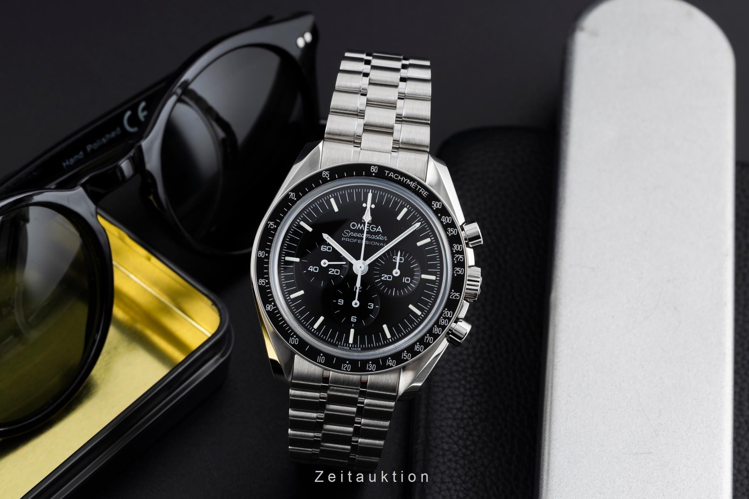 Omega Speedmaster Moonwatch cronografo acciaio carica manuale orologio da uomo 310.30.42.50.01.002 LP: 8700EUR  [2604293]