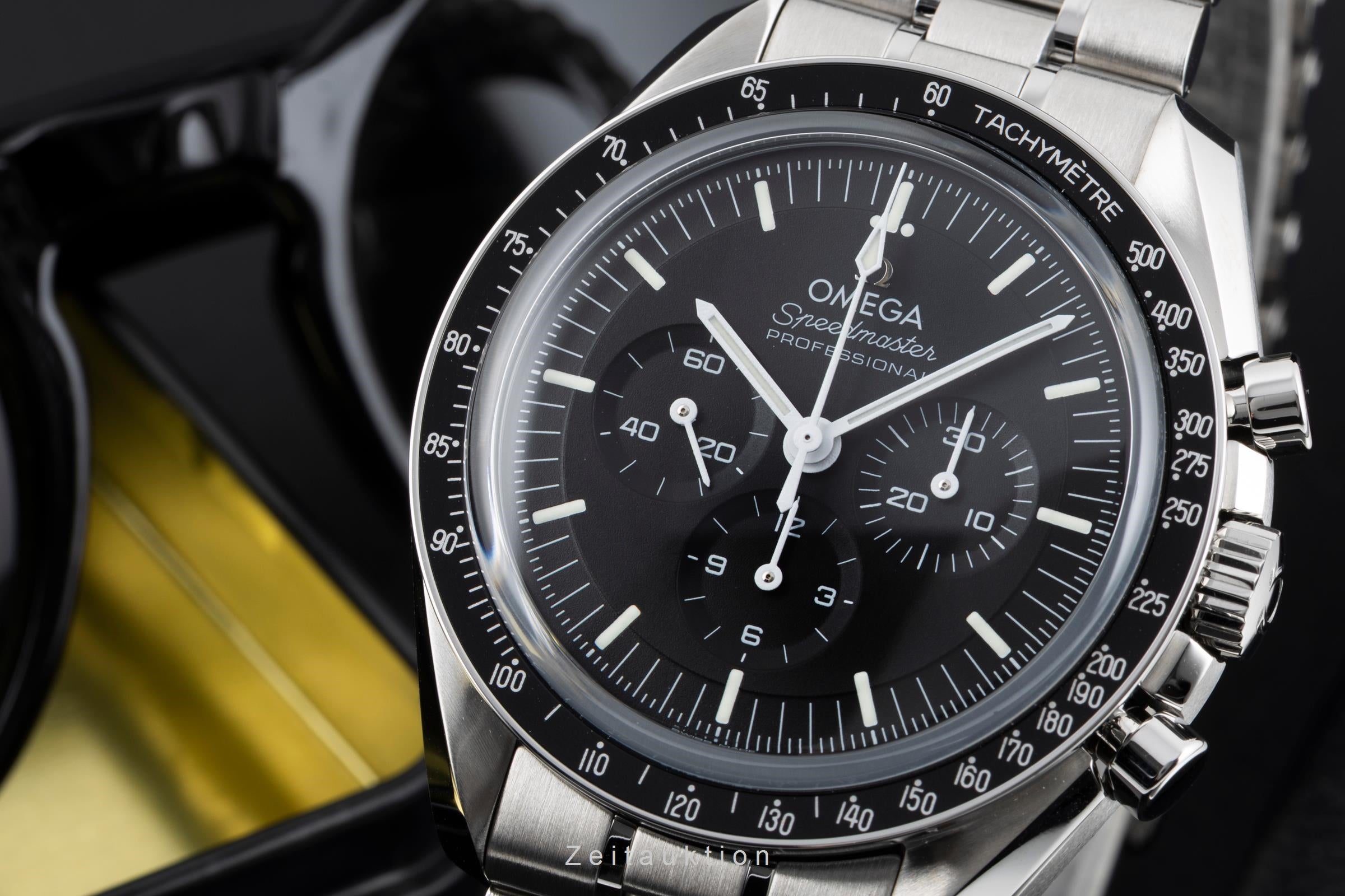 Omega Speedmaster Moonwatch cronografo acciaio carica manuale orologio da uomo 310.30.42.50.01.002 LP: 8700EUR  [2604293]