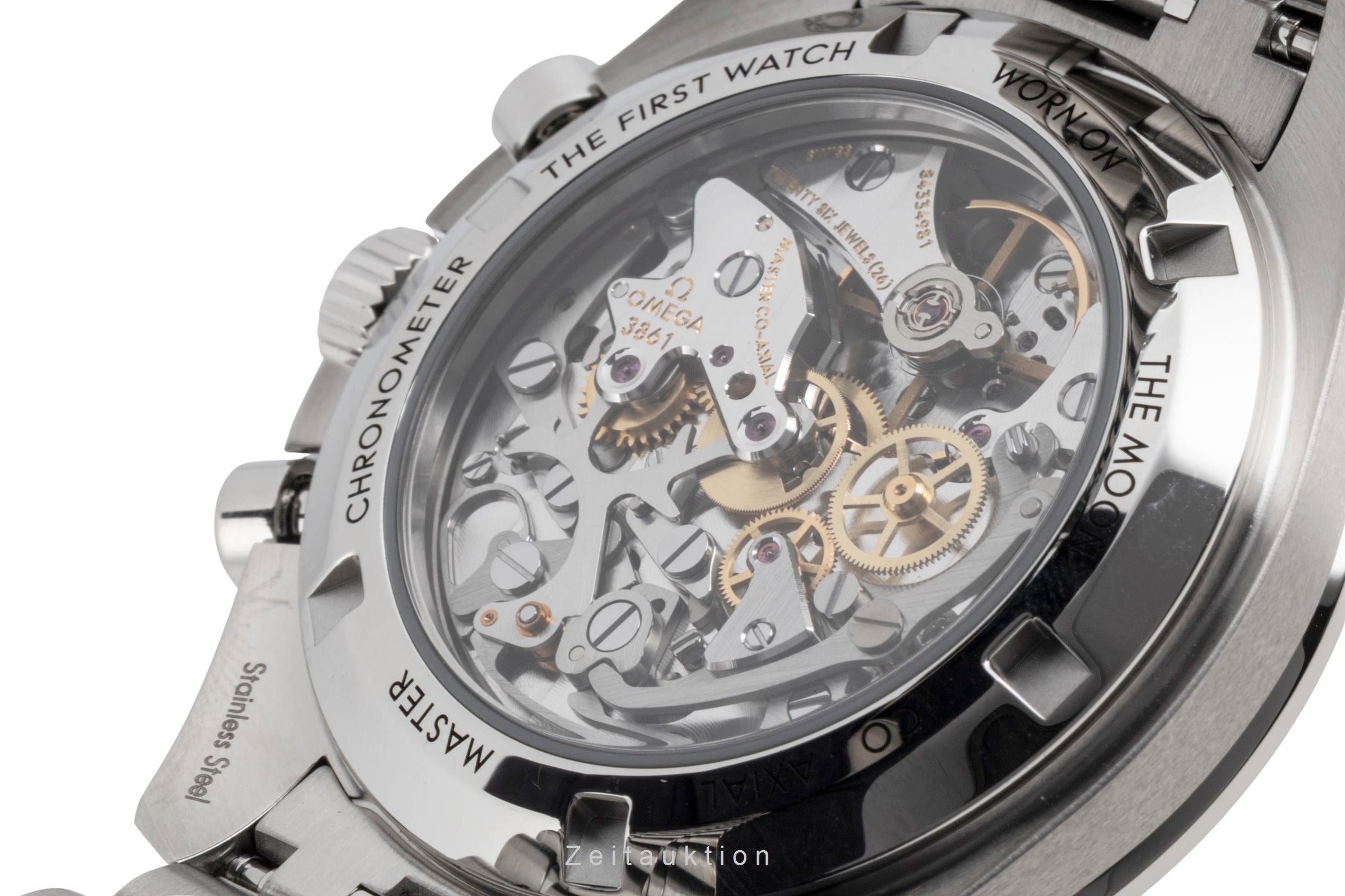 Omega Speedmaster Moonwatch cronografo acciaio carica manuale orologio da uomo 310.30.42.50.01.002 LP: 8700EUR  [2604293]