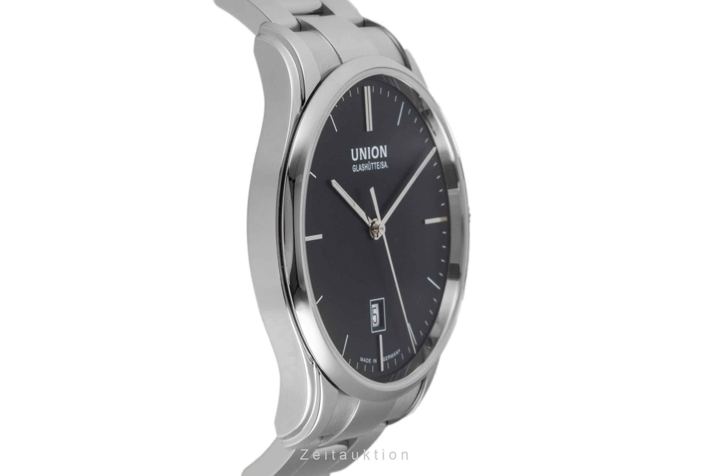 Union Glashütte Viro steel automatic men's watch D011.407.11.051.00 LP: 1980EUR  [2604294]