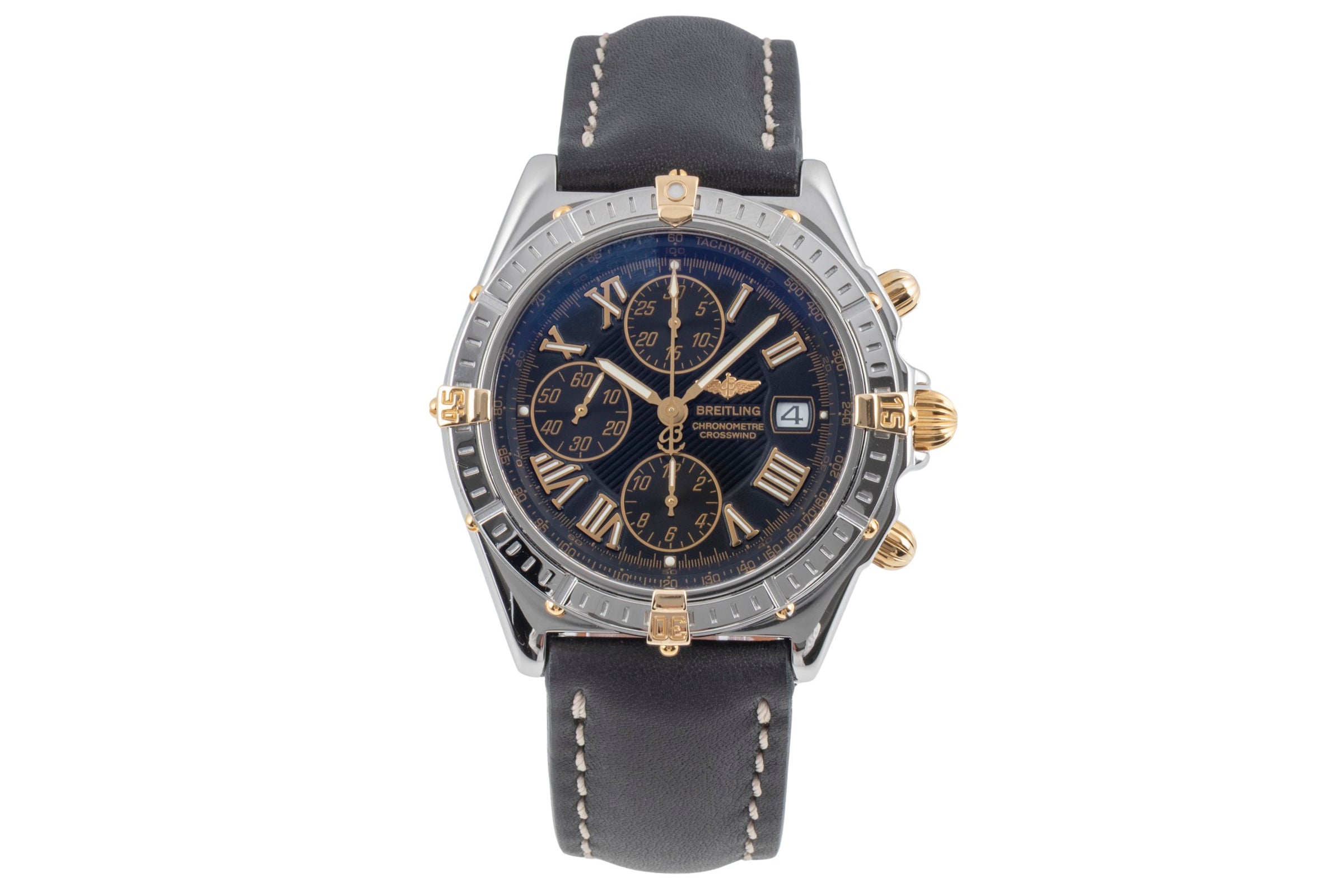 Breitling Chronomat chronograph steel / gold automatic men's watch B13356  [2604296]