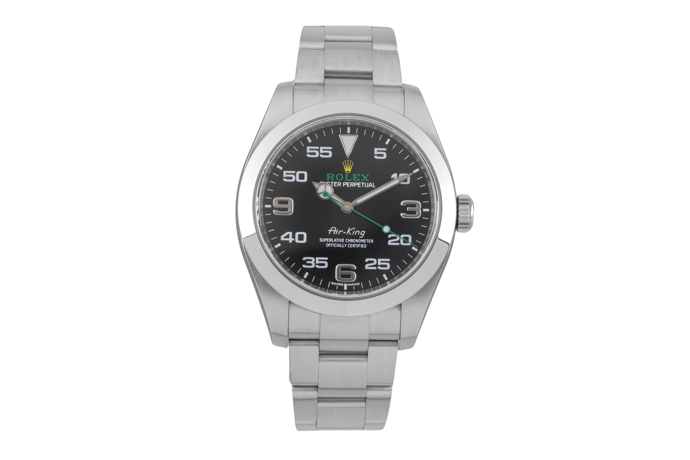 Rolex Air King Oyster Edelstahl Automatik Herrenuhr Ref. 116900 B&P 2020 LC410 [2604297]