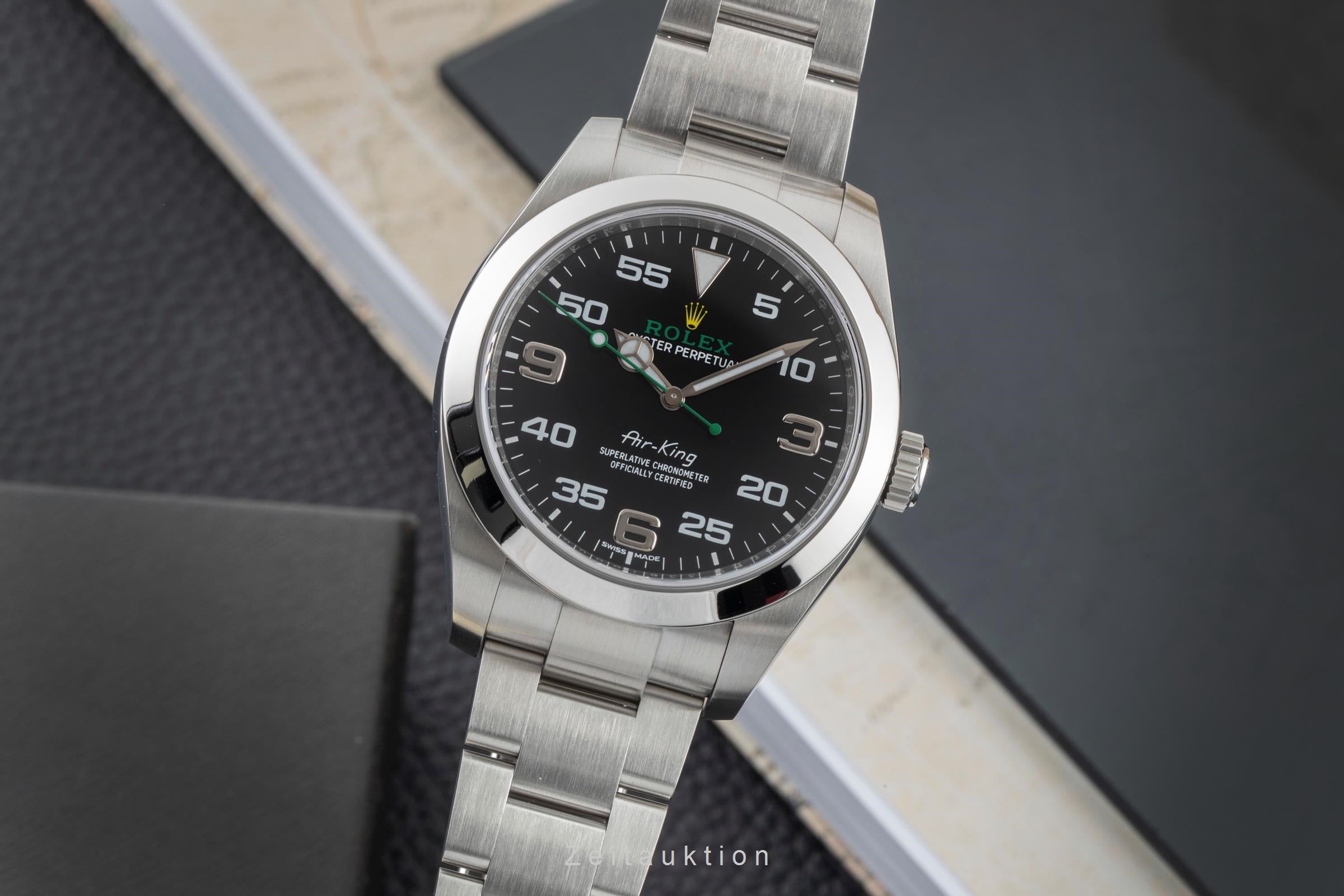 Rolex Air King steel automatic men's watch 116900  [2604297]