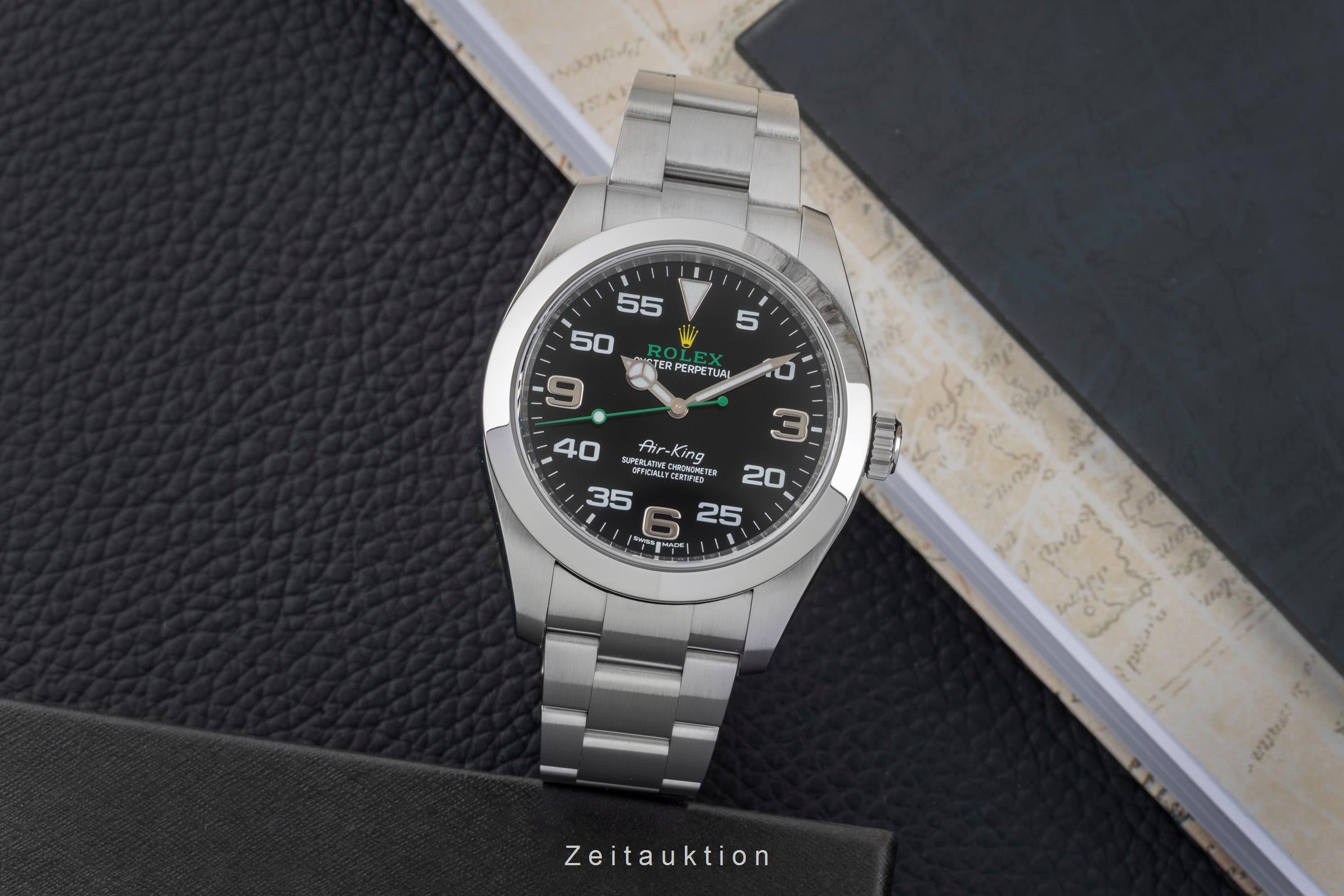 Rolex Air King steel automatic men's watch 116900  [2604297]