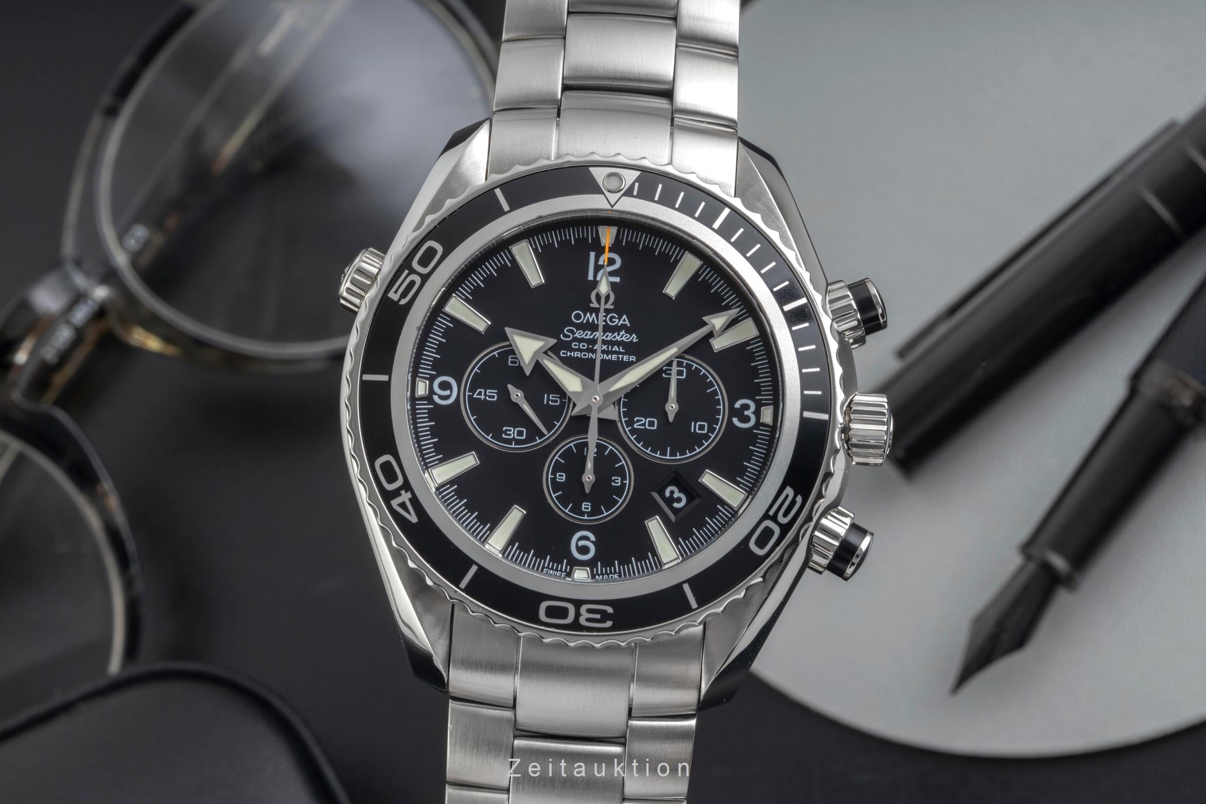 Omega Seamaster chronograph steel automatic men's watch 2210.50.00  [2604298]