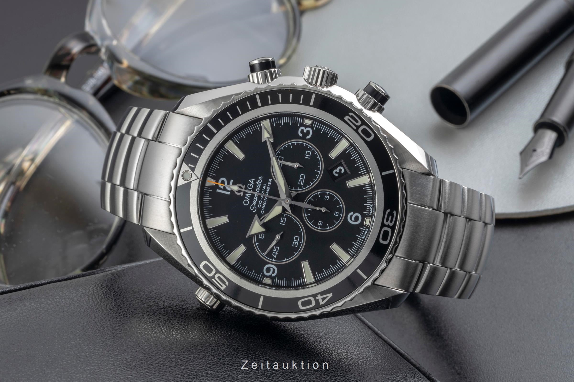 Omega Seamaster chronograph steel automatic men's watch 2210.50.00  [2604298]