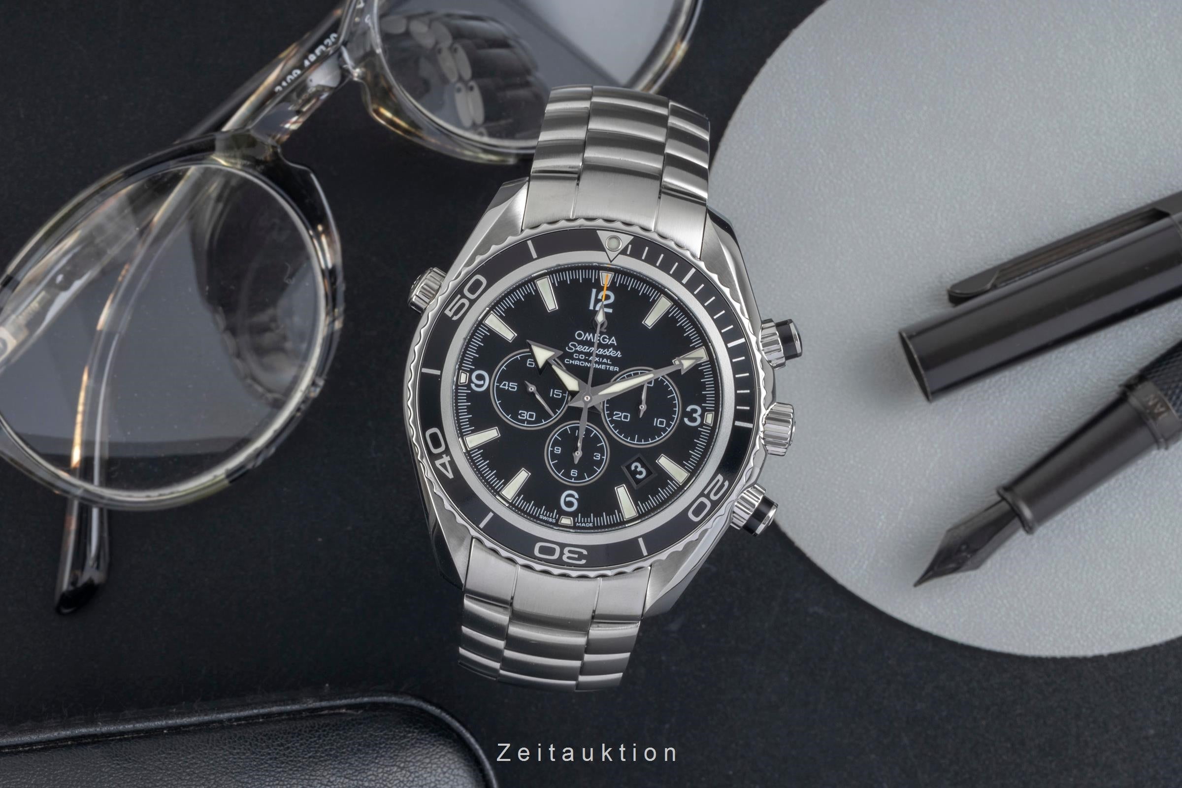 Omega Seamaster chronograph steel automatic men's watch 2210.50.00  [2604298]