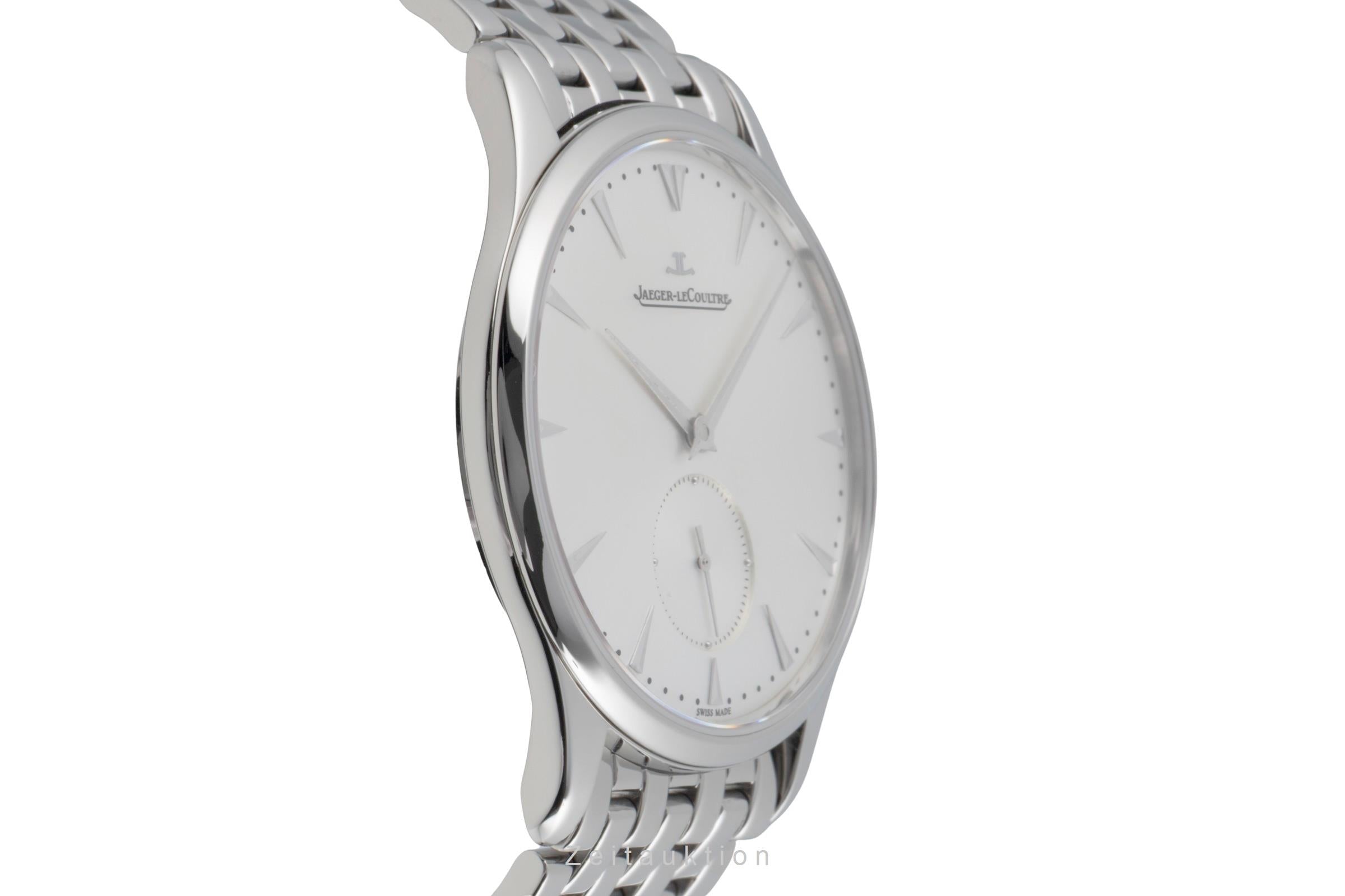 Jaeger LeCoultre Master Ultra Thin steel automatic men's watch Q1358120 , 174.8.90.S  [2604299]