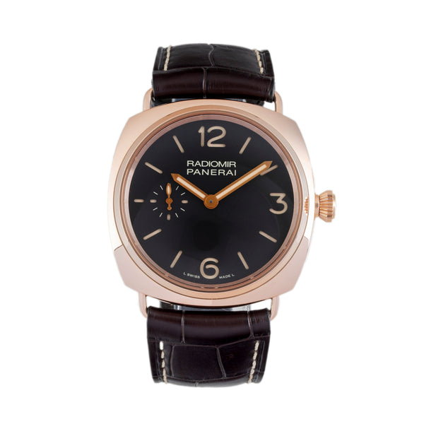 Panerai Radiomir 18 ct red gold manual winding men's watch PAM00439  [2604302]