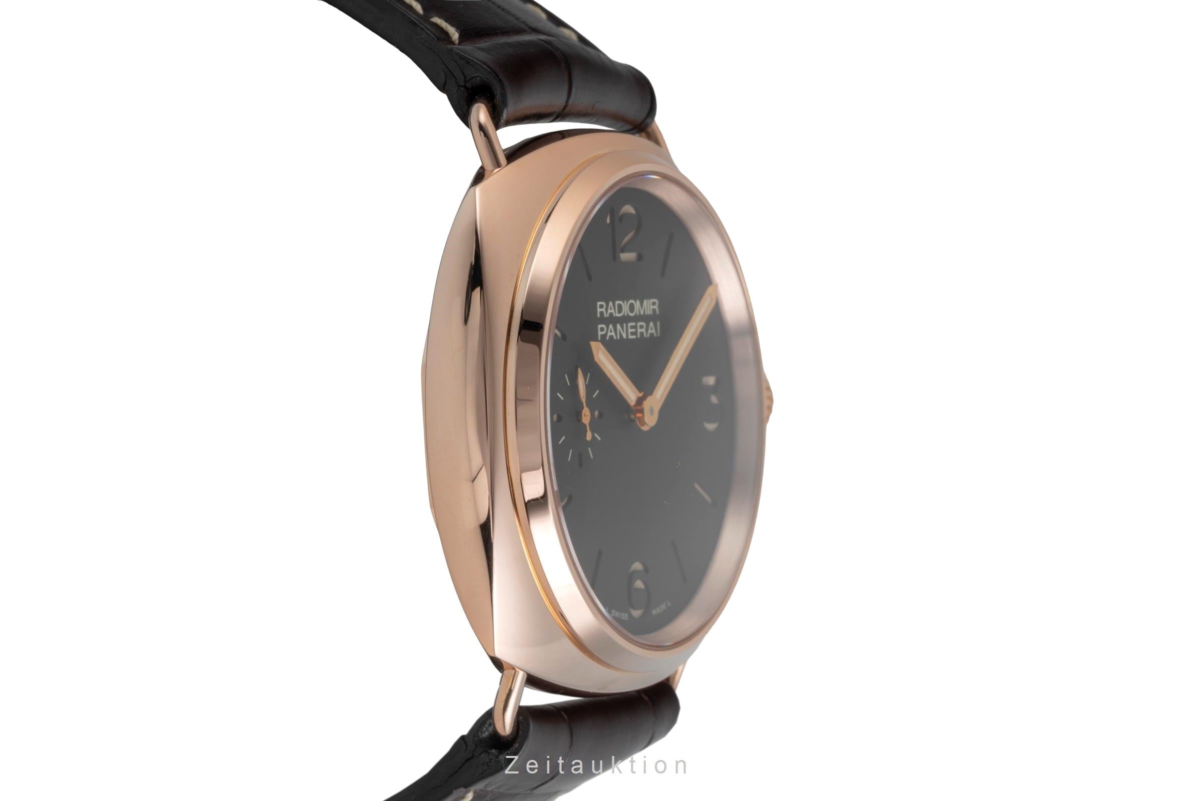 Panerai Radiomir 18 ct red gold manual winding men's watch PAM00439  [2604302]