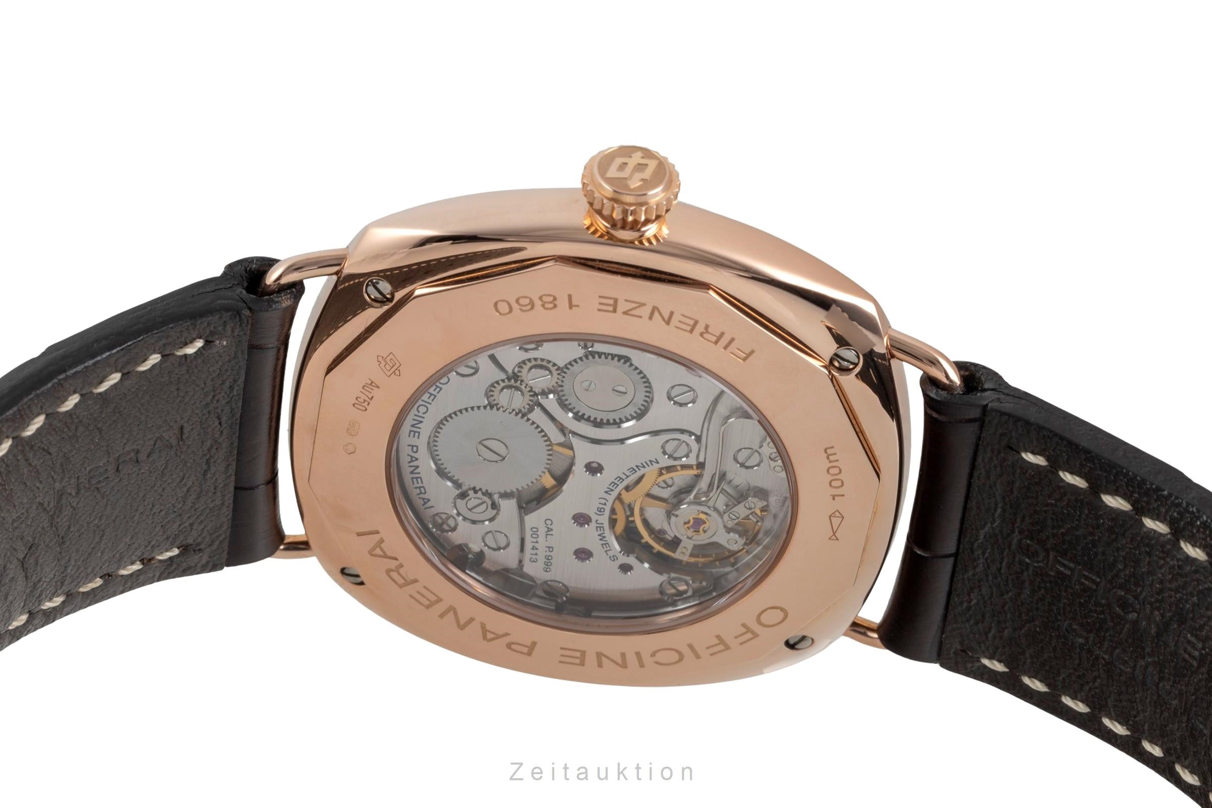 Panerai Radiomir 18 ct red gold manual winding men's watch PAM00439  [2604302]