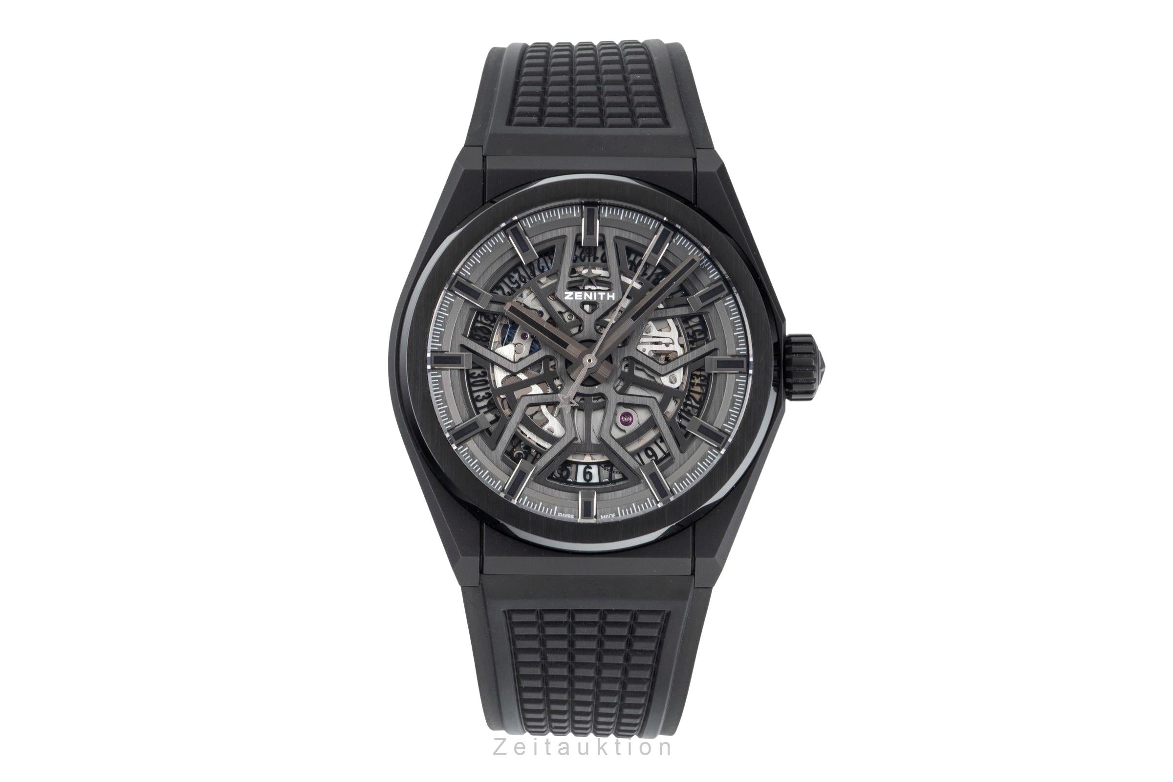 Zenith Defy ceramic automatic men's watch 49.9000.670/77.R782 LP: 7600EUR  [2604303]