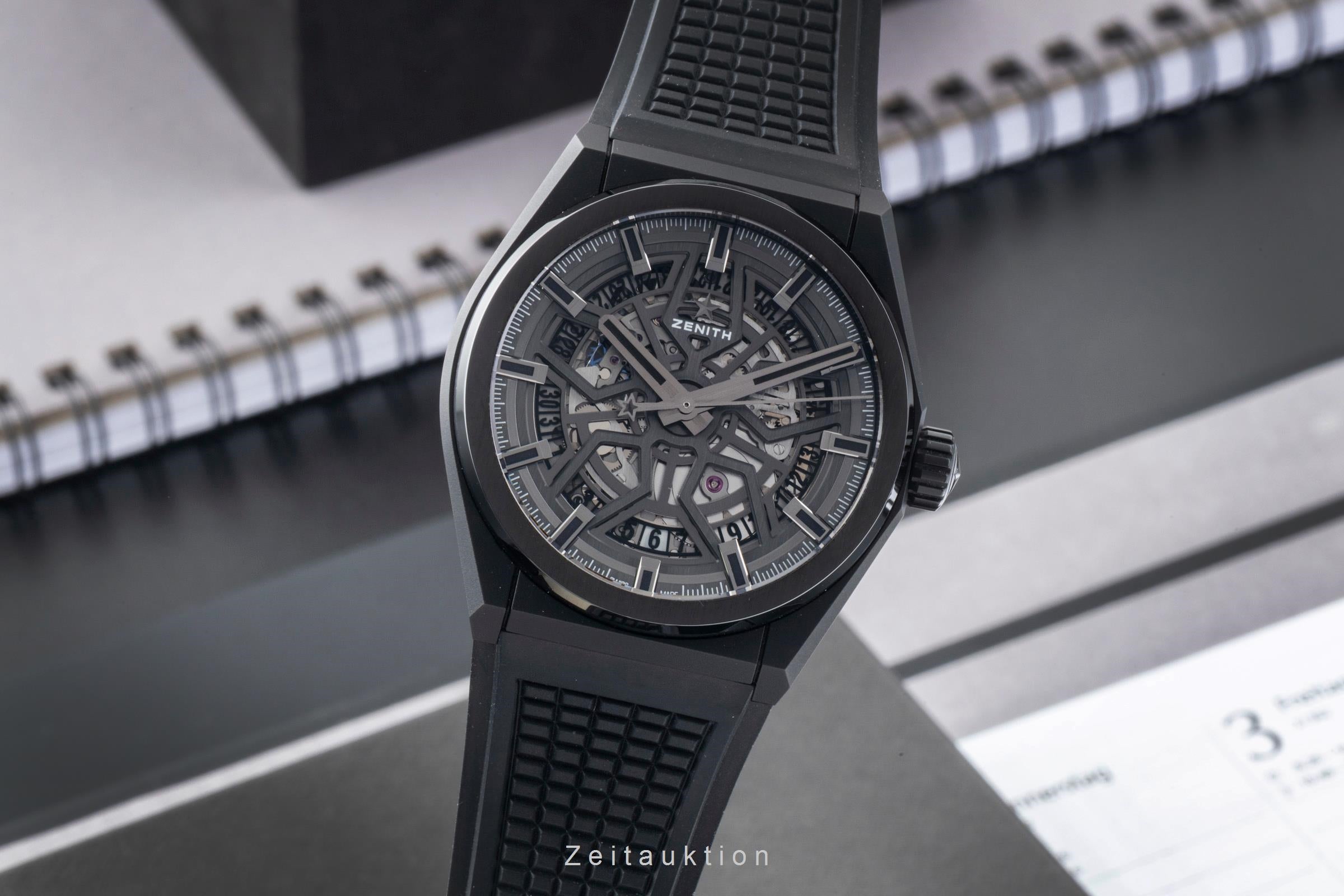 Zenith Defy ceramic automatic men's watch 49.9000.670/77.R782 LP: 7600EUR  [2604303]