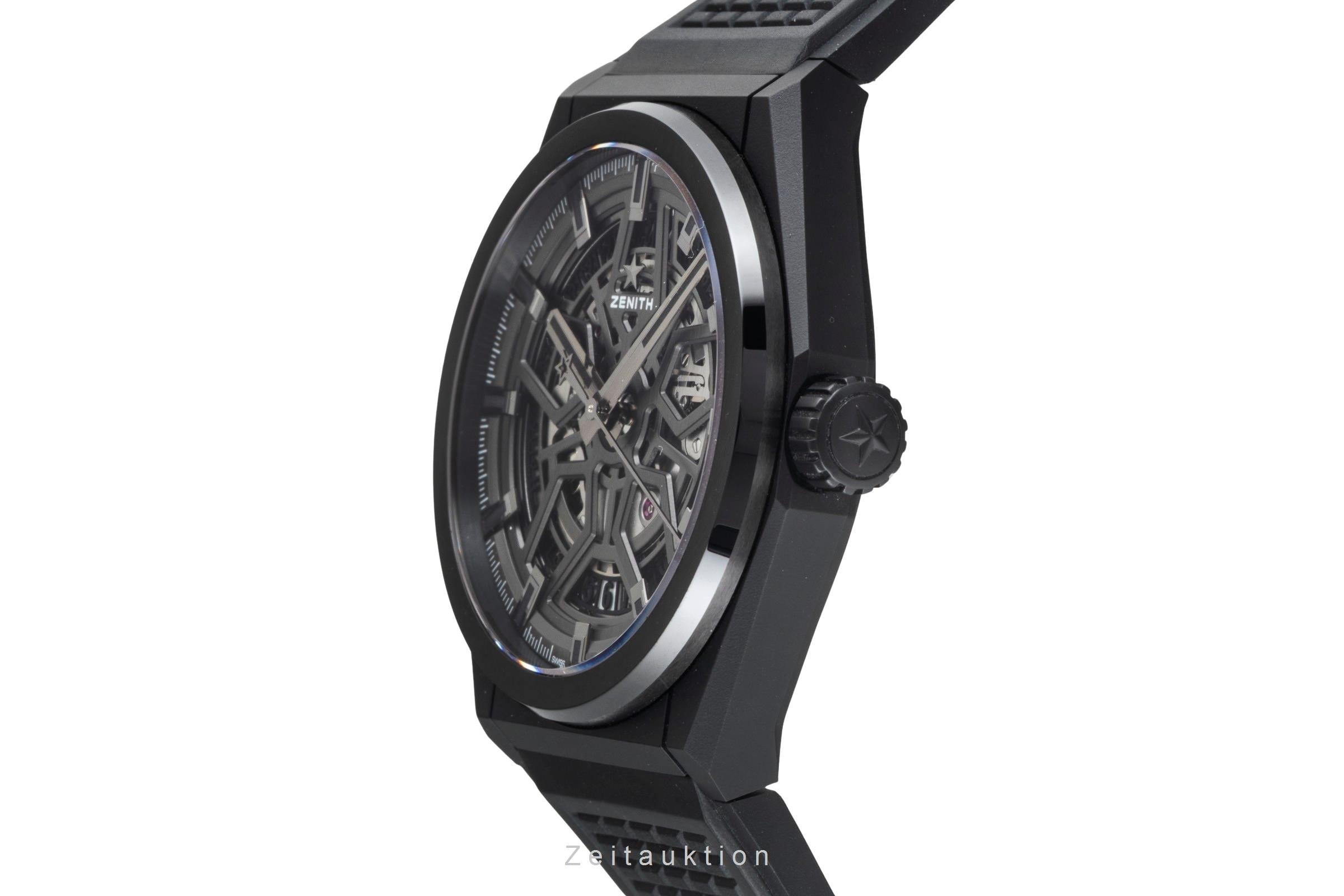 Zenith Defy ceramic automatic men's watch 49.9000.670/77.R782 LP: 7600EUR  [2604303]