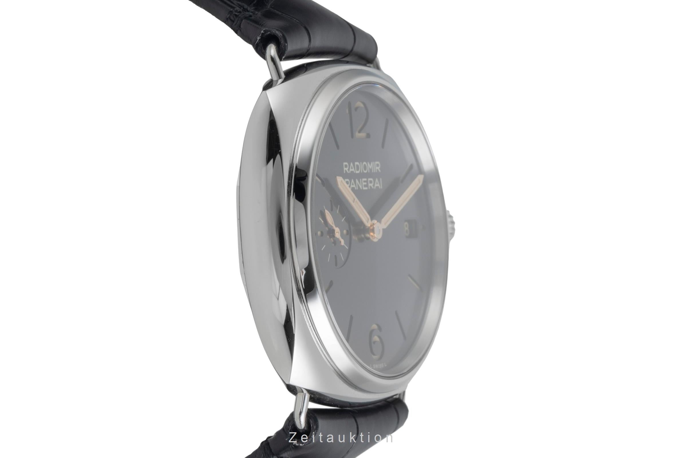 Panerai Radiomir acero automático reloj para caballeros PAM01572 LP: 6300EUR  [2604304]