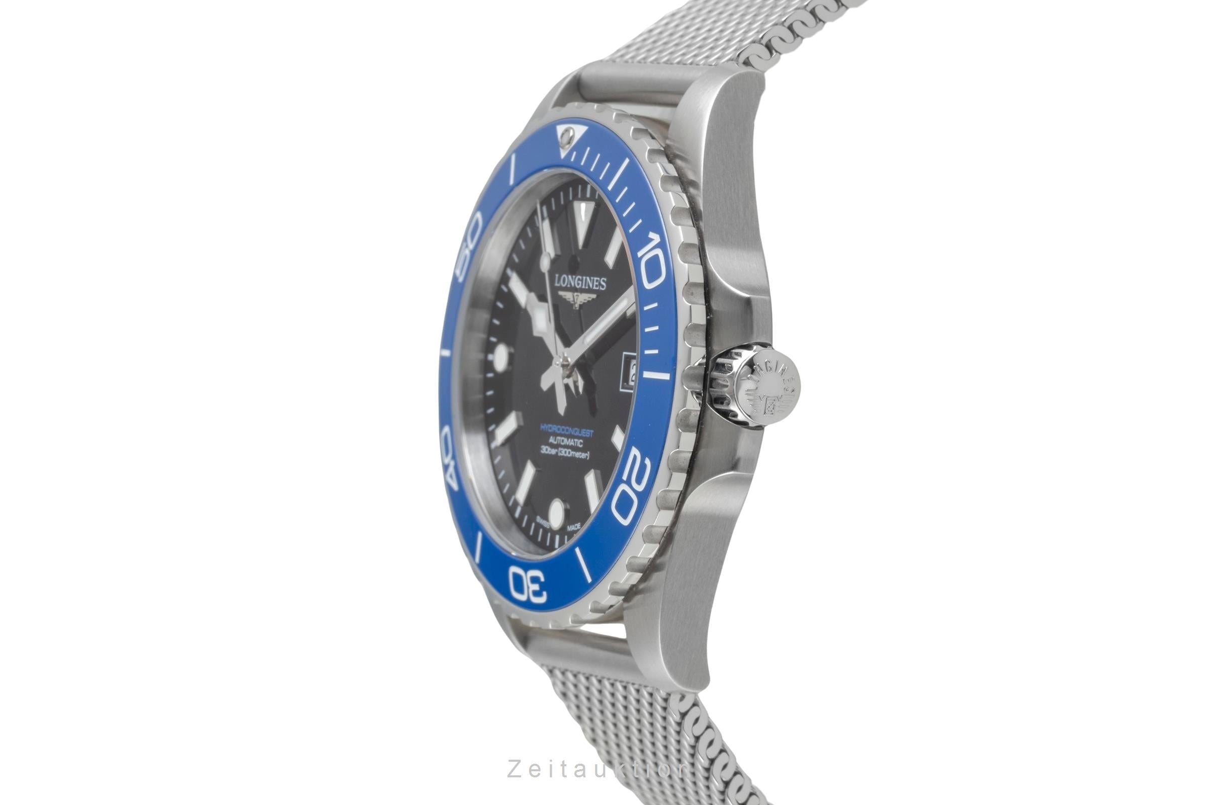 Longines Hydro Conquest steel automatic men's watch  L3.788.4.90.6 LP: 2250EUR  [2604305]