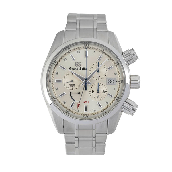 Grand Seiko Sport Spring Drive chronograph steel automatic men's watch SBGC201G LP: 13500EUR  [2604306]
