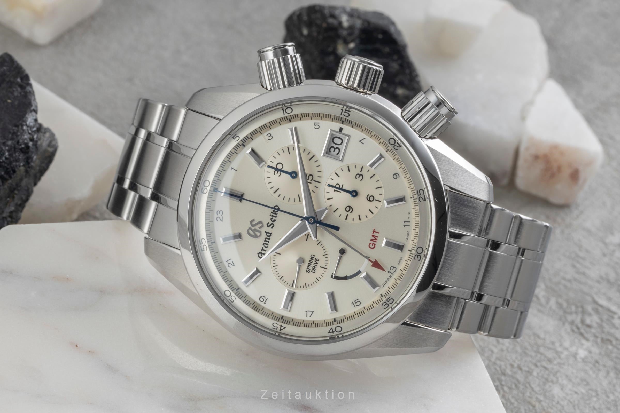 Grand Seiko Sport Spring Drive chronograph steel automatic men's watch SBGC201G LP: 13500EUR  [2604306]