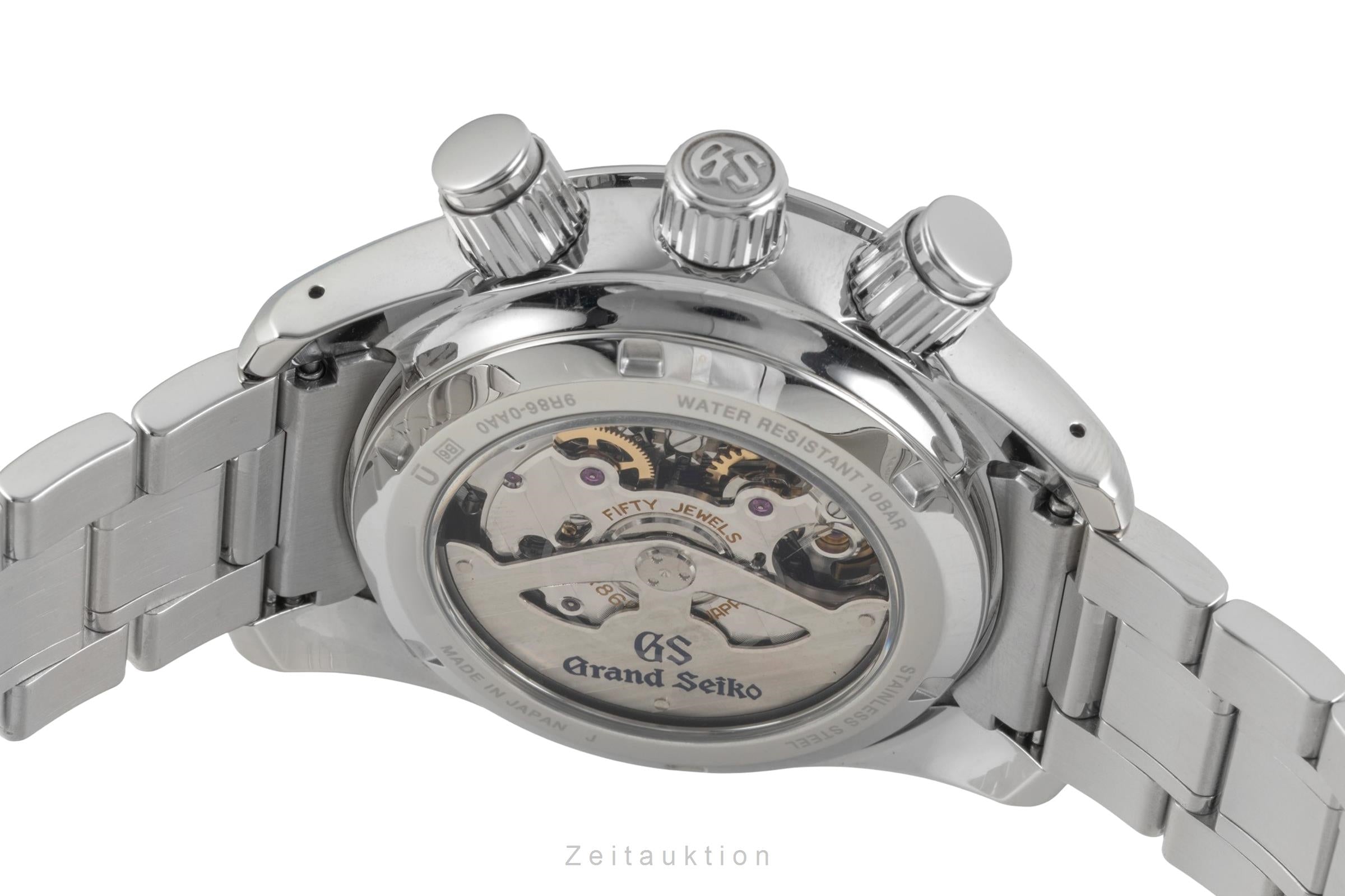 Grand Seiko Sport Spring Drive chronograph steel automatic men's watch SBGC201G LP: 13500EUR  [2604306]