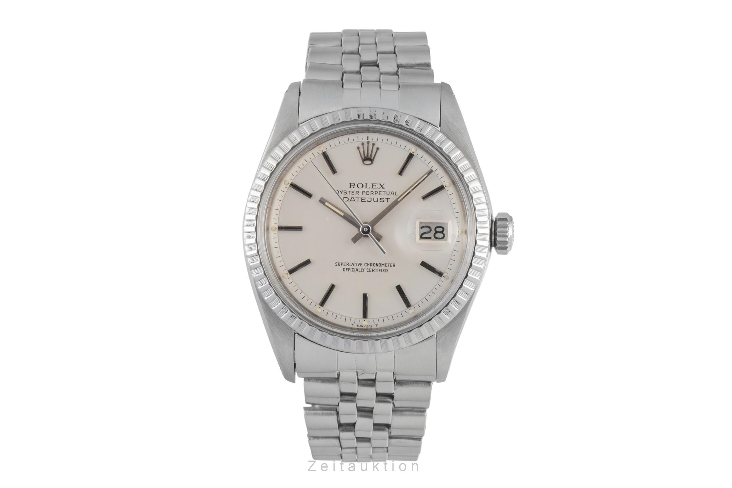 Rolex Datejust acero automático reloj para caballeros 1603 Vintage  [2604307]