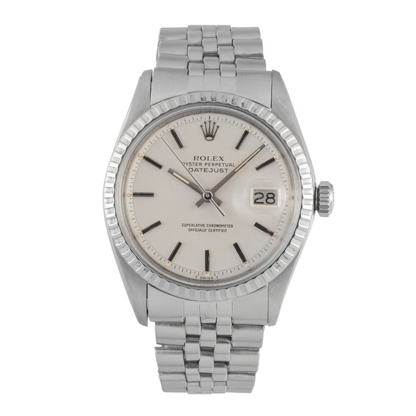 Rolex Datejust acero automático reloj para caballeros 1603 Vintage  [2604307]
