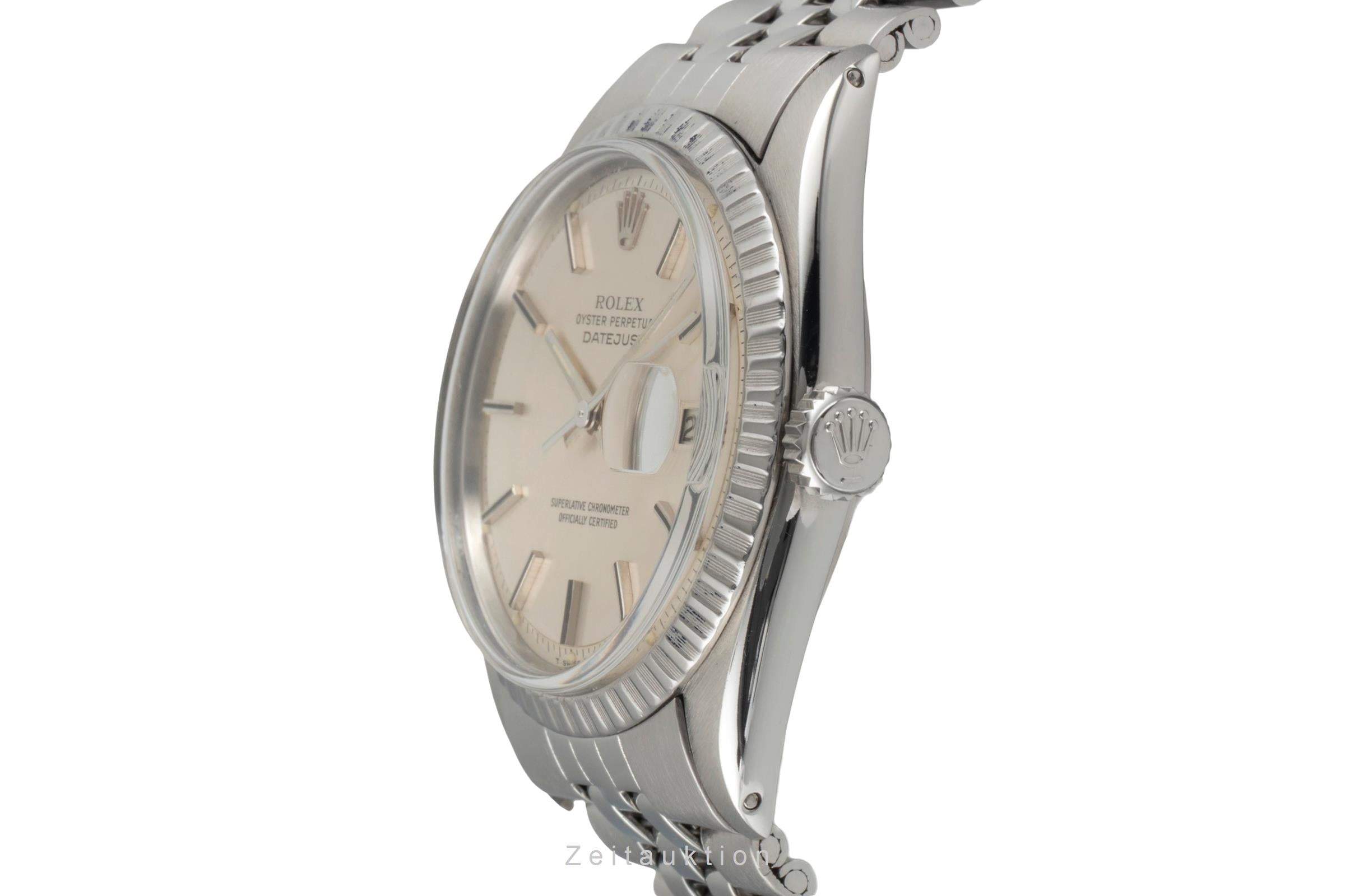 Rolex Datejust acero automático reloj para caballeros 1603 Vintage  [2604307]