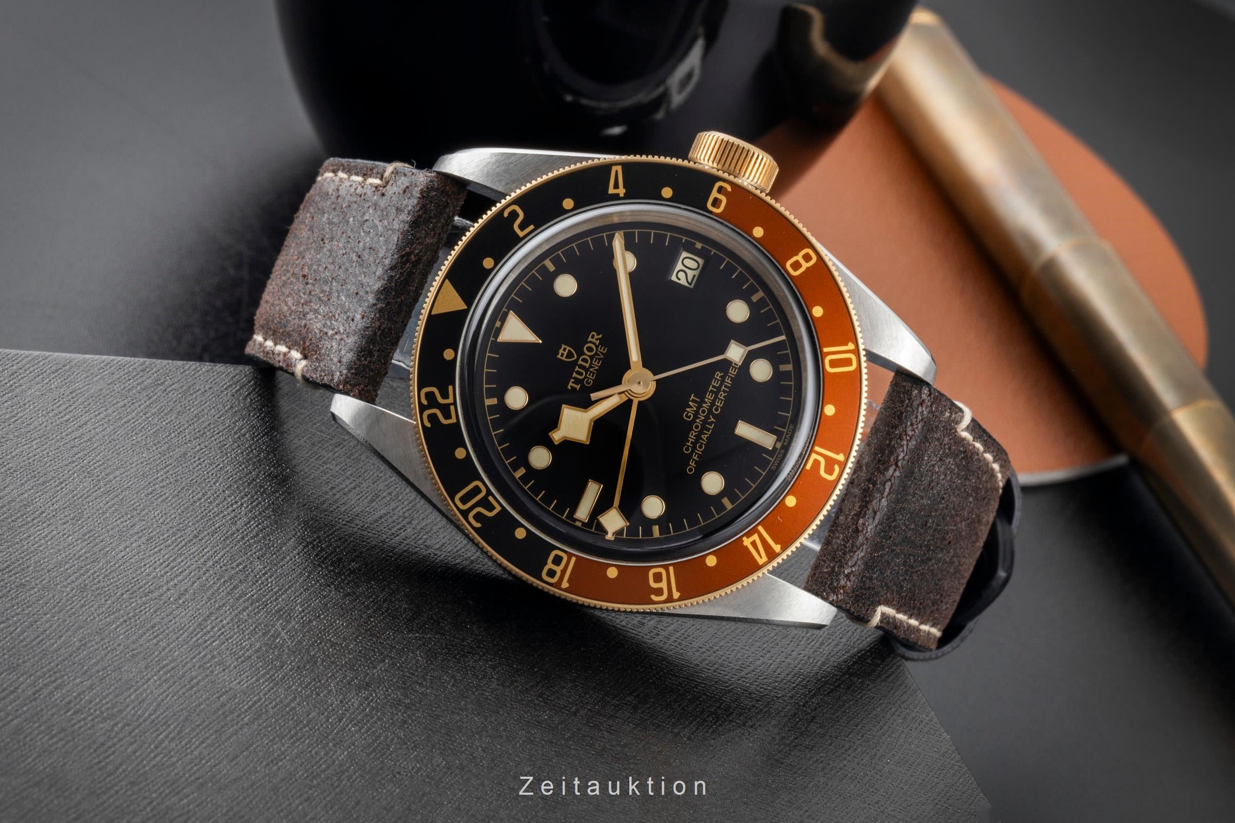 Tudor Black Bay acero / oro automático reloj para caballeros M79833MN-0003 LP: 5260EUR  [2604309]